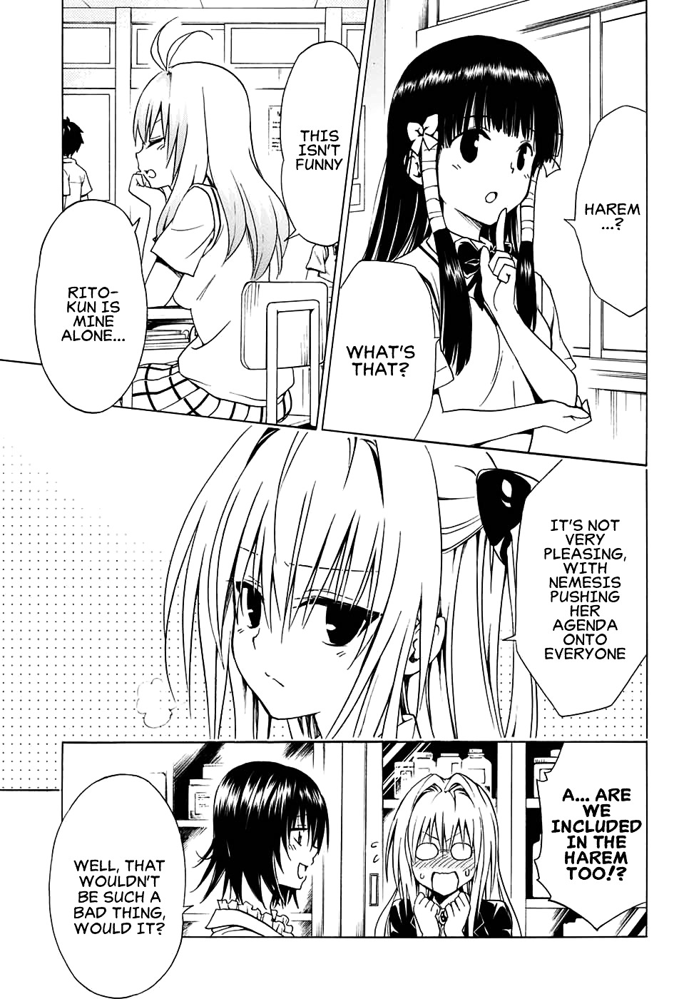 To Love-Ru Darkness - Chapter 75 : Sudden Confession ~The Precious Words~