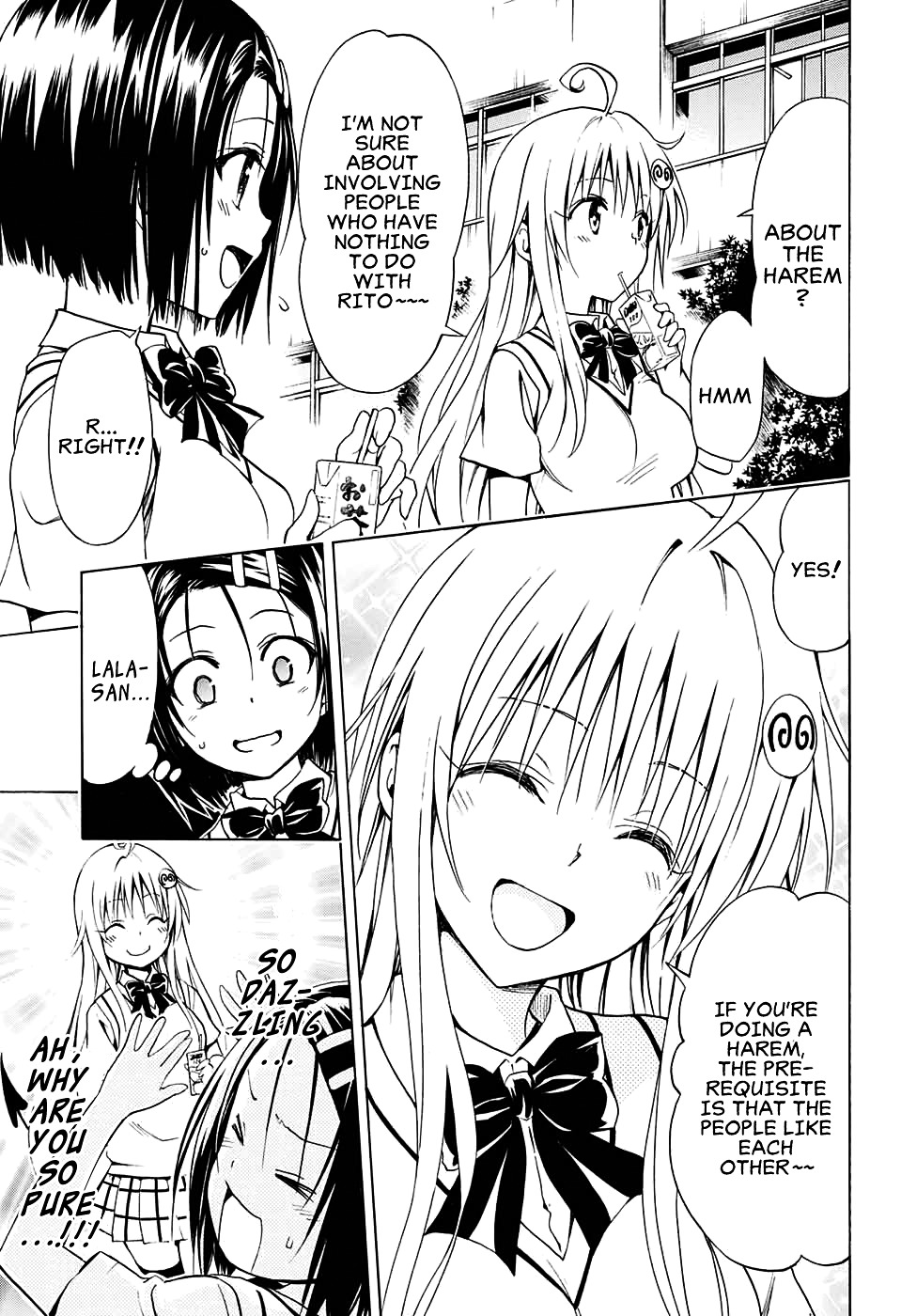 To Love-Ru Darkness - Chapter 75 : Sudden Confession ~The Precious Words~