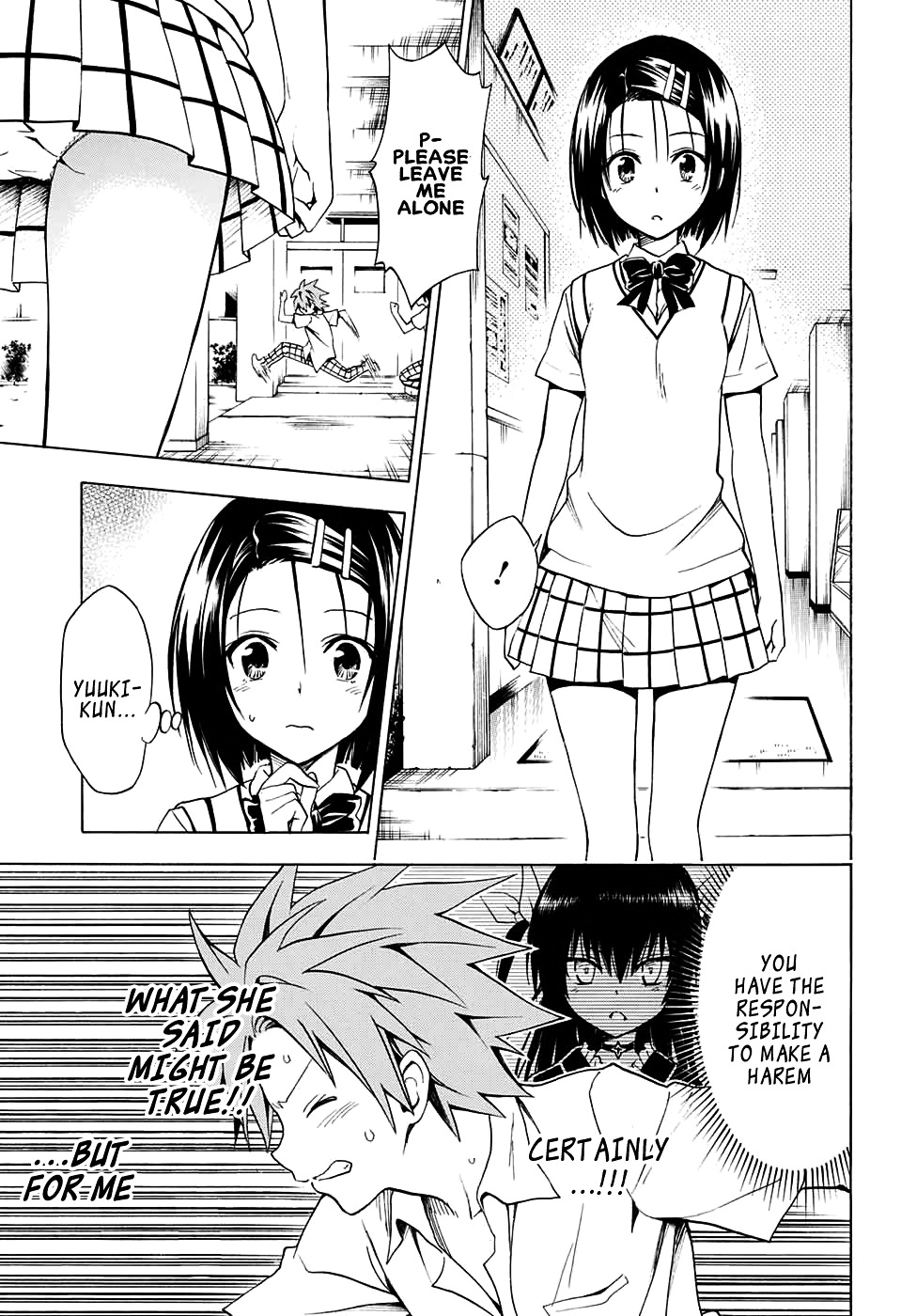 To Love-Ru Darkness - Chapter 75 : Sudden Confession ~The Precious Words~