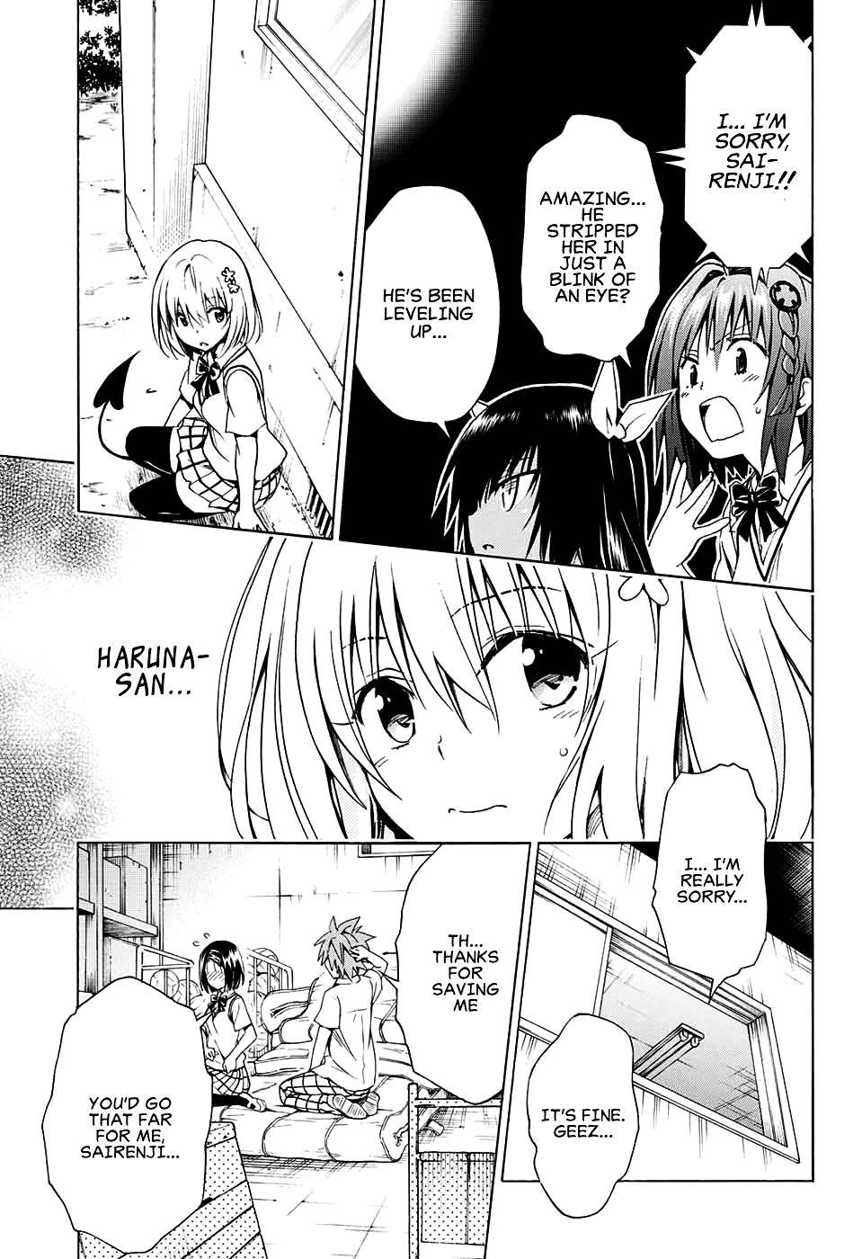 To Love-Ru Darkness - Chapter 75 : Sudden Confession ~The Precious Words~