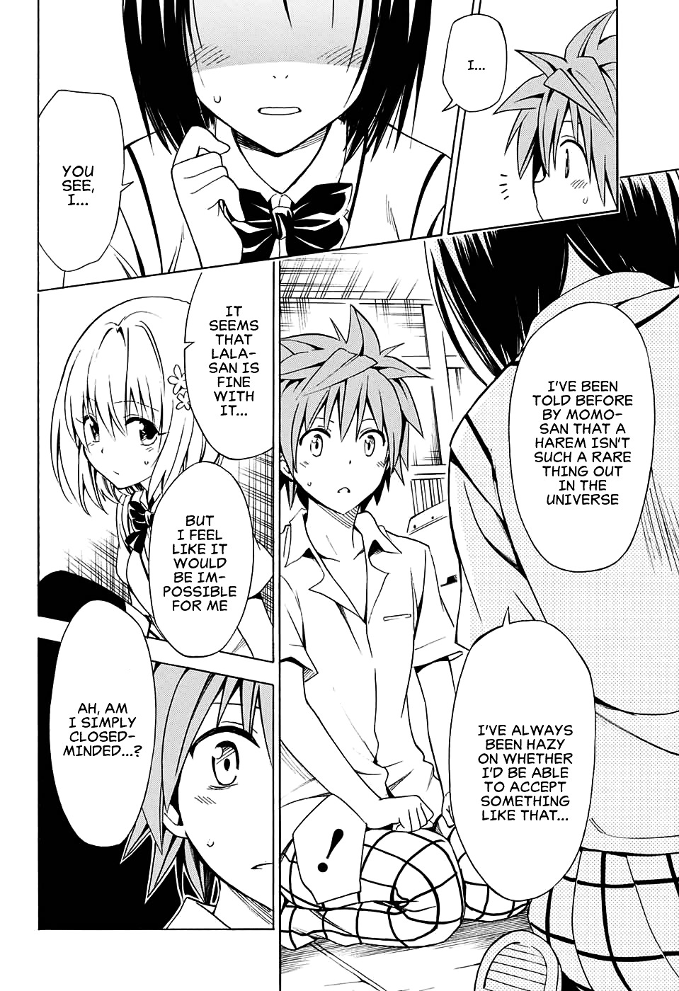 To Love-Ru Darkness - Chapter 75 : Sudden Confession ~The Precious Words~