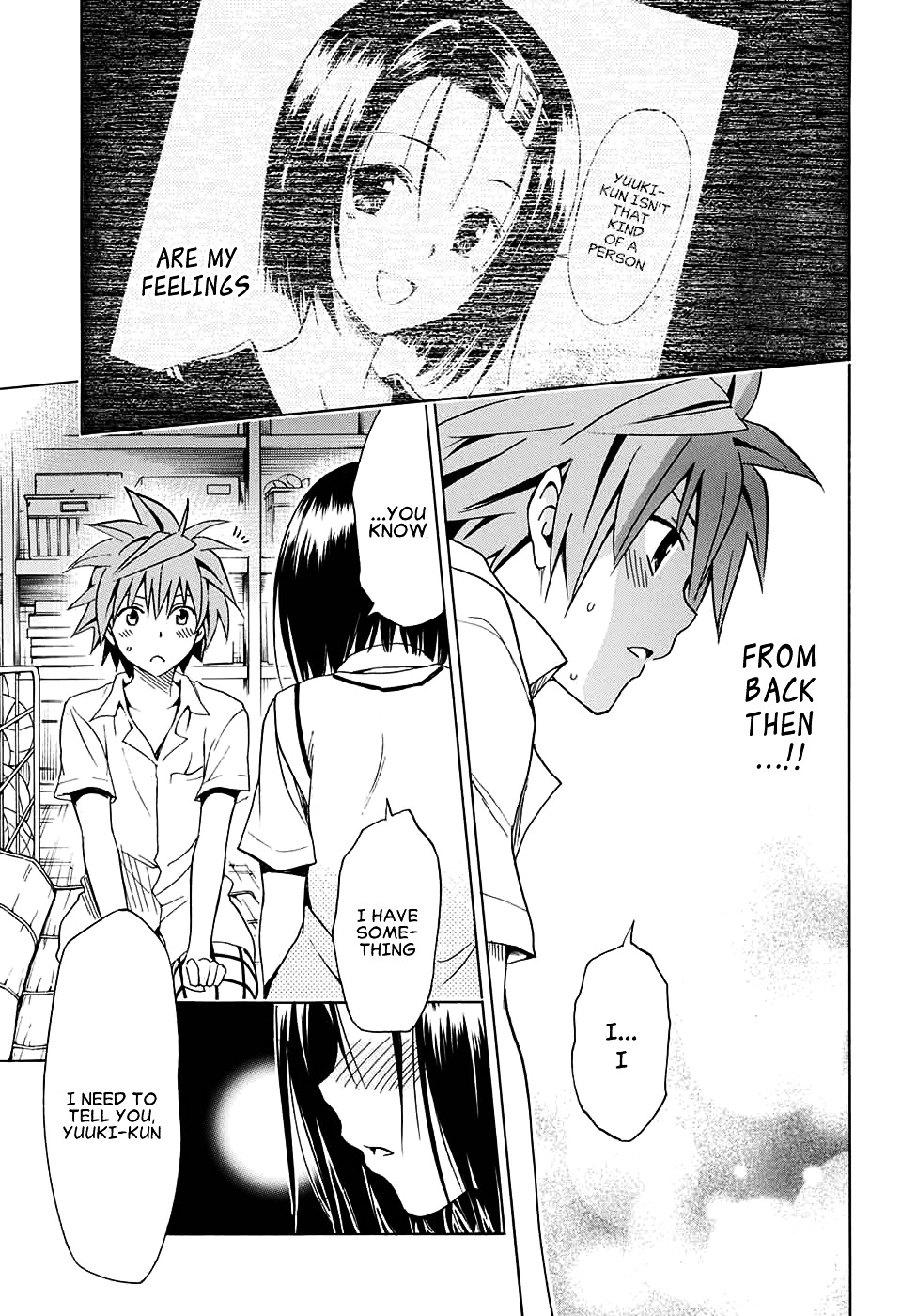 To Love-Ru Darkness - Chapter 75 : Sudden Confession ~The Precious Words~