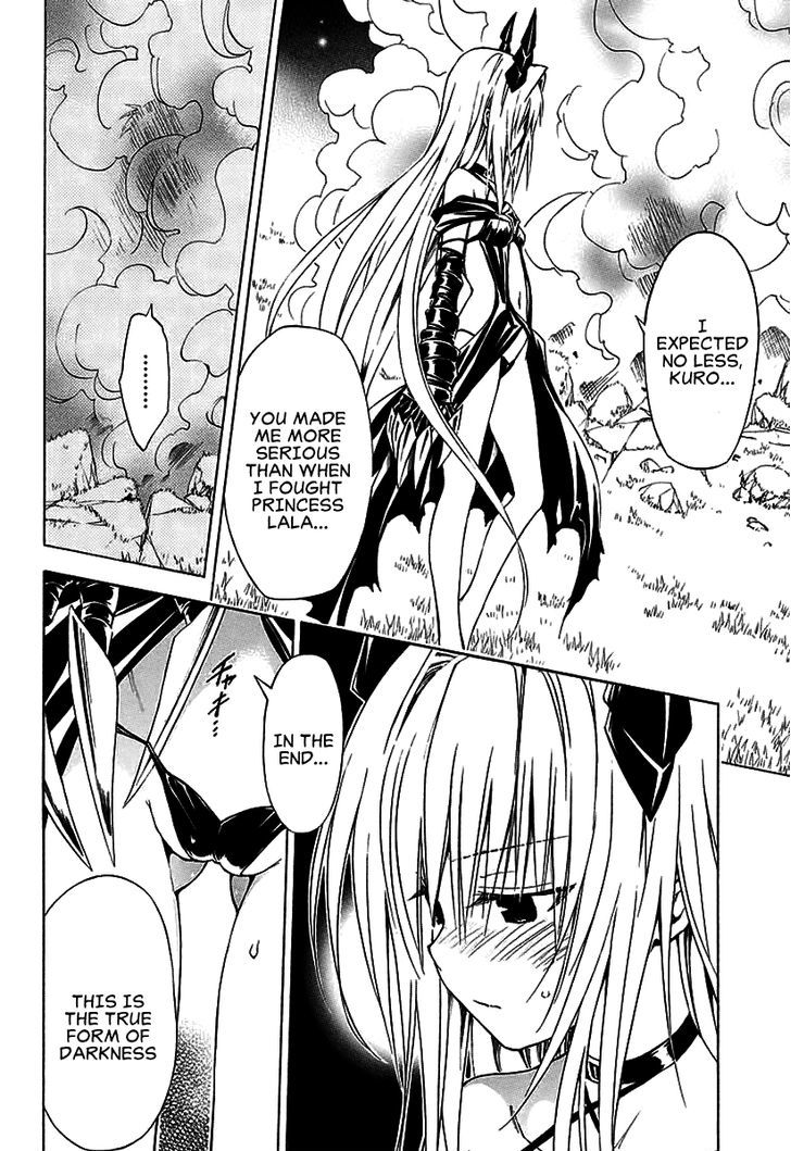 To Love-Ru Darkness - Vol.tbd Chapter 72 : Black And Darkness ~Conveyed Feelings~