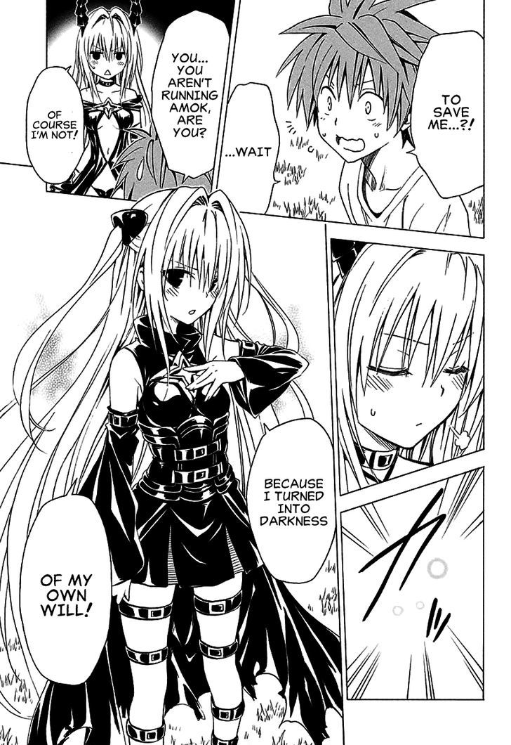 To Love-Ru Darkness - Vol.tbd Chapter 72 : Black And Darkness ~Conveyed Feelings~