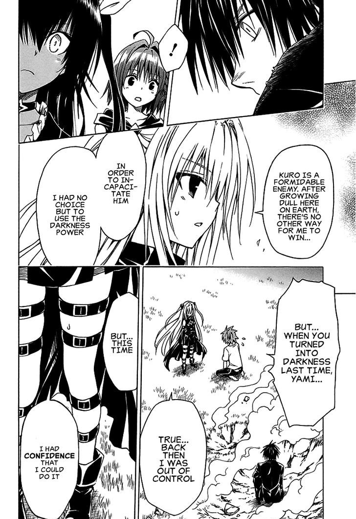 To Love-Ru Darkness - Vol.tbd Chapter 72 : Black And Darkness ~Conveyed Feelings~