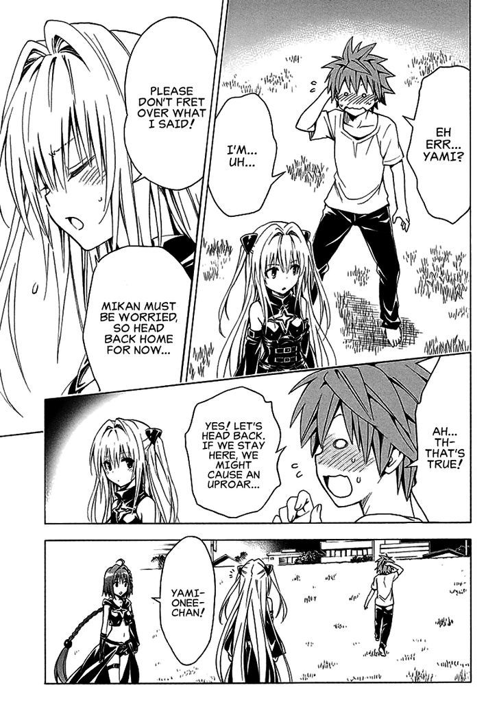 To Love-Ru Darkness - Vol.tbd Chapter 72 : Black And Darkness ~Conveyed Feelings~