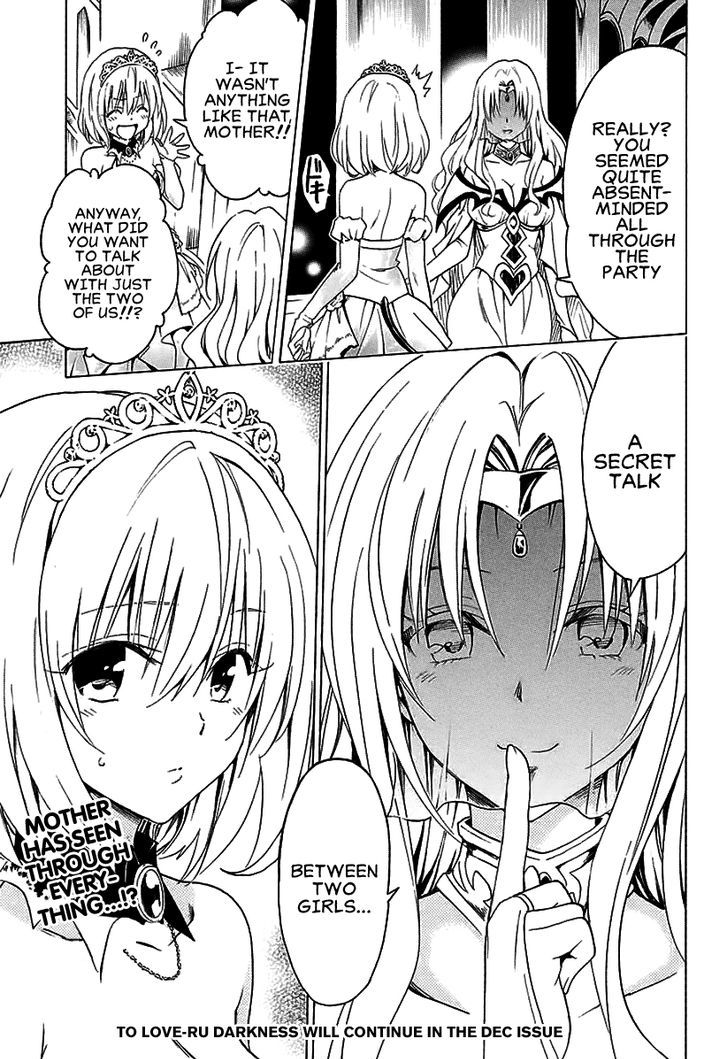 To Love-Ru Darkness - Vol.tbd Chapter 72 : Black And Darkness ~Conveyed Feelings~