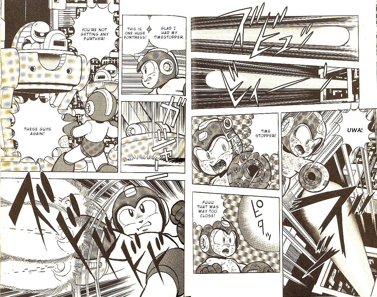 Rockman Dr Wily's Revenge - Vol.1 Chapter 5: Time Stop! Escape The Maze!