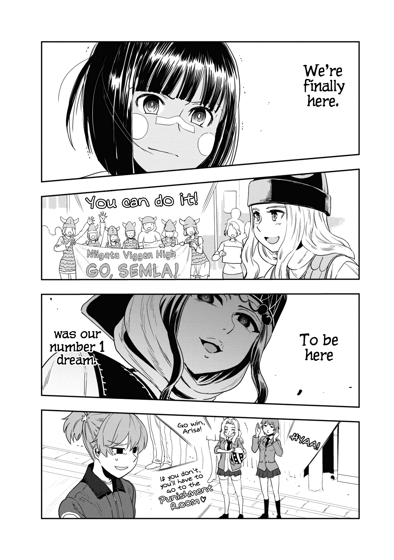 Girls & Panzer - Ribbon No Musha - Vol.15 Chapter 58: The Showdown With Nishizumi Miho (Part 2)