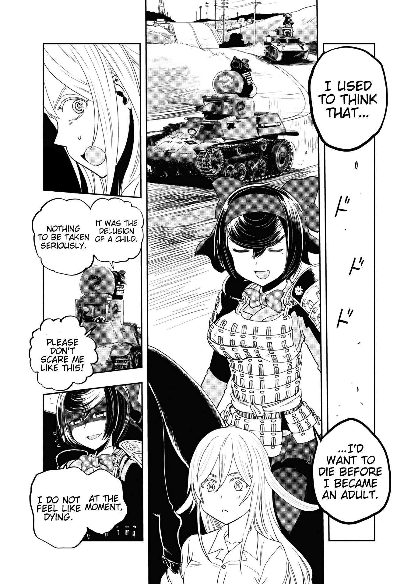 Girls & Panzer - Ribbon No Musha - Vol.15 Chapter 58: The Showdown With Nishizumi Miho (Part 2)