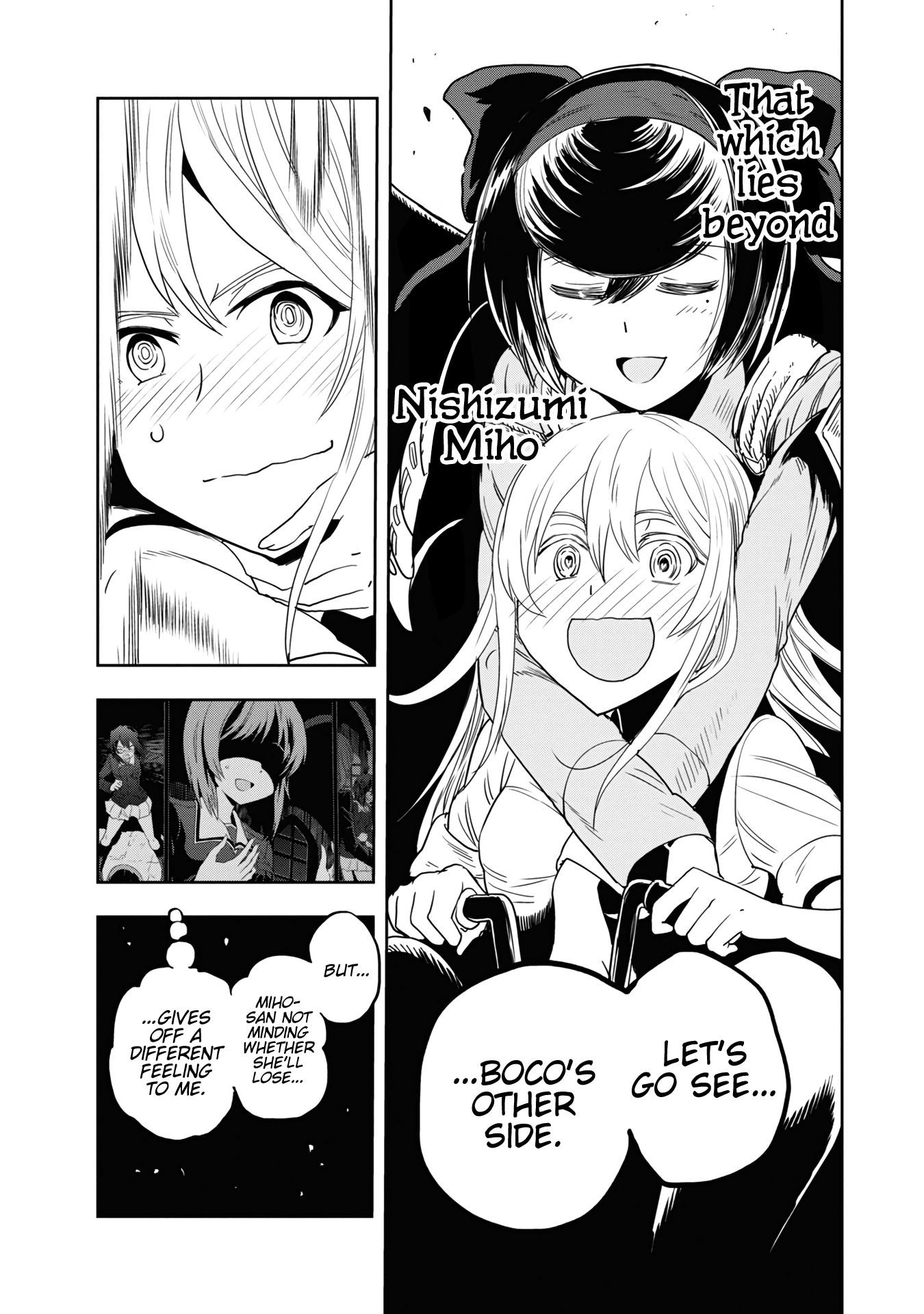 Girls & Panzer - Ribbon No Musha - Vol.15 Chapter 58: The Showdown With Nishizumi Miho (Part 2)