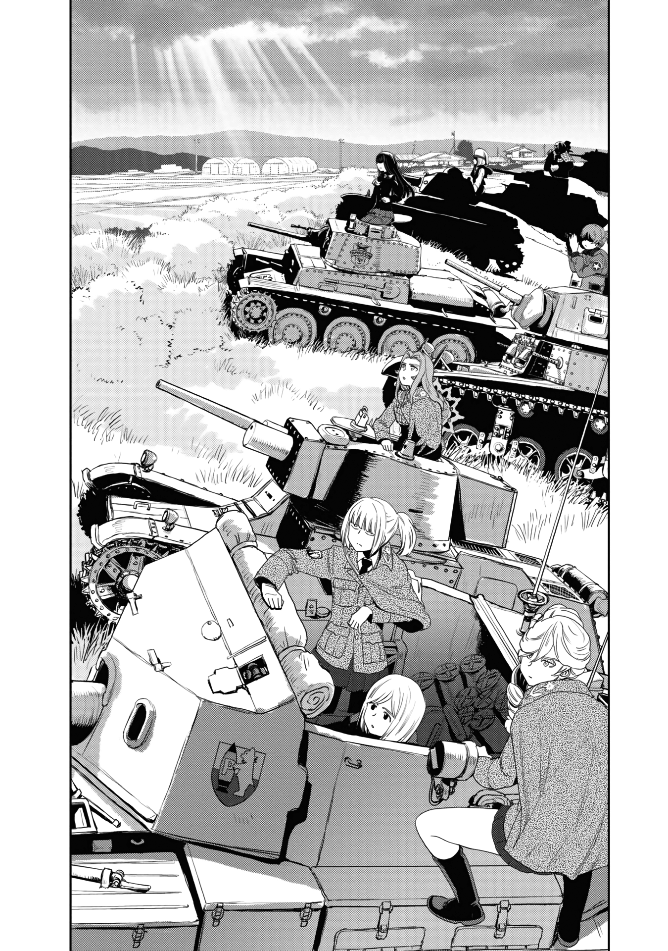 Girls & Panzer - Ribbon No Musha - Vol.15 Chapter 58: The Showdown With Nishizumi Miho (Part 2)