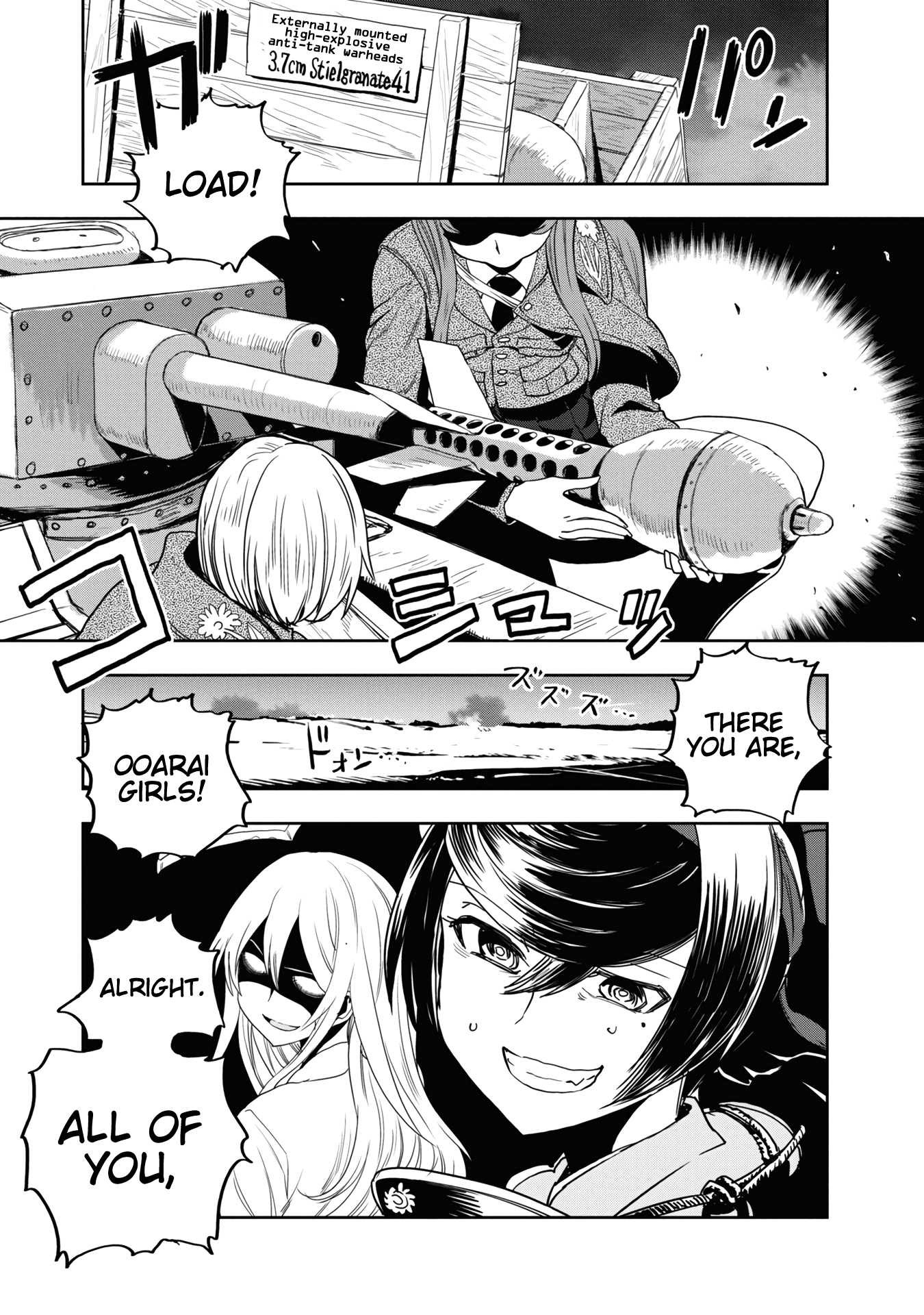 Girls & Panzer - Ribbon No Musha - Vol.15 Chapter 58: The Showdown With Nishizumi Miho (Part 2)