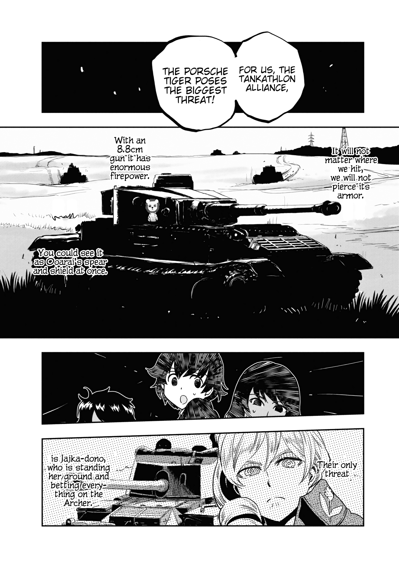 Girls & Panzer - Ribbon No Musha - Vol.15 Chapter 58: The Showdown With Nishizumi Miho (Part 2)