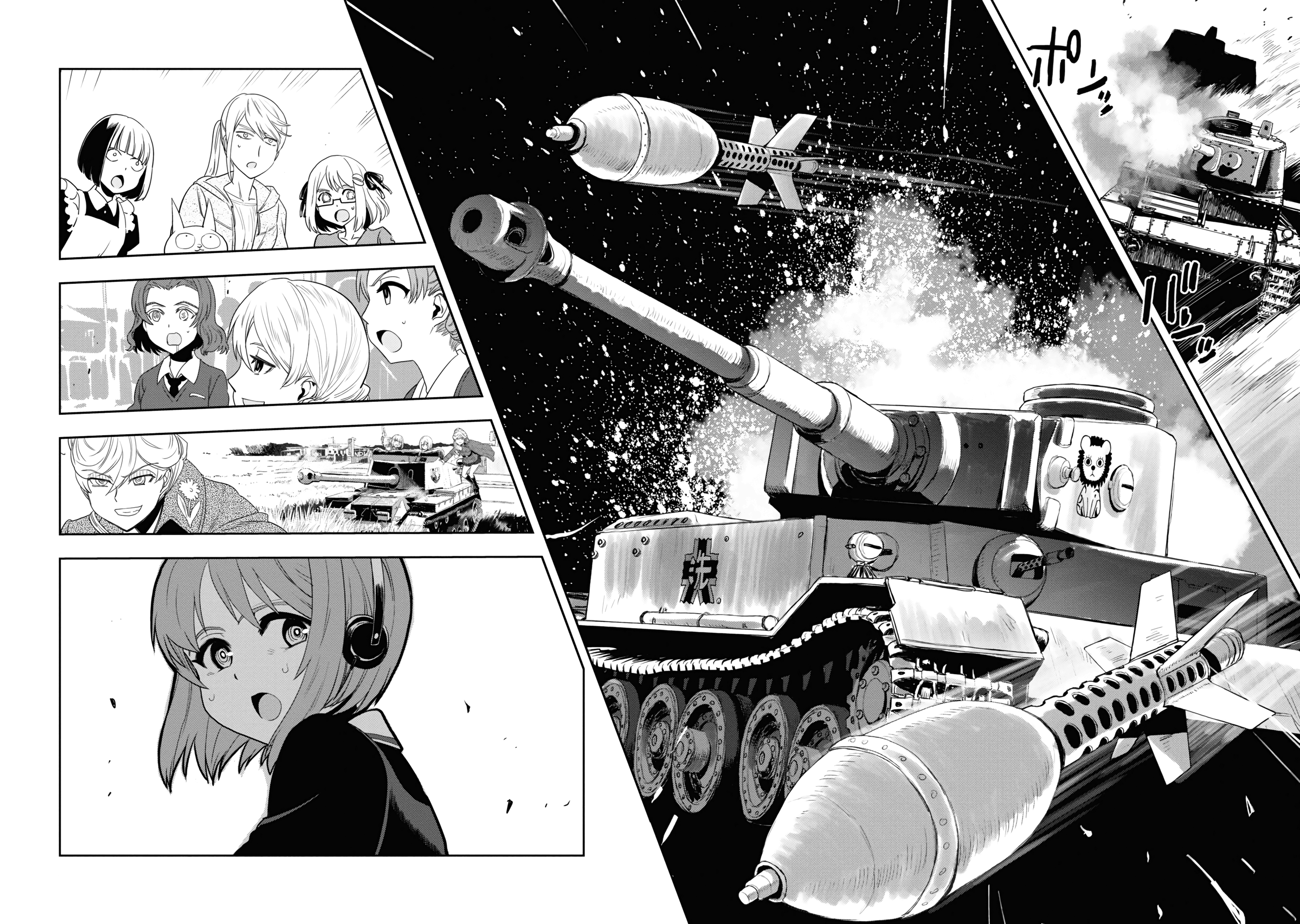 Girls & Panzer - Ribbon No Musha - Vol.15 Chapter 58: The Showdown With Nishizumi Miho (Part 2)