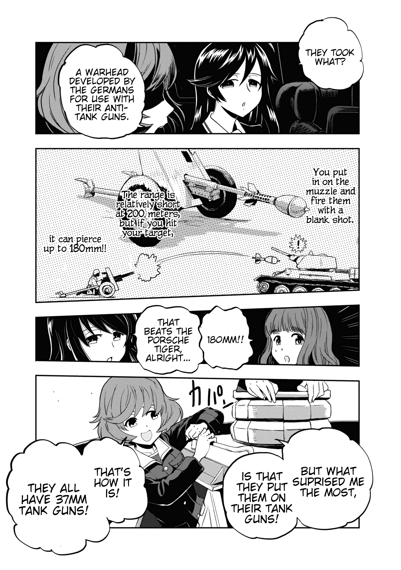 Girls & Panzer - Ribbon No Musha - Vol.15 Chapter 58: The Showdown With Nishizumi Miho (Part 2)