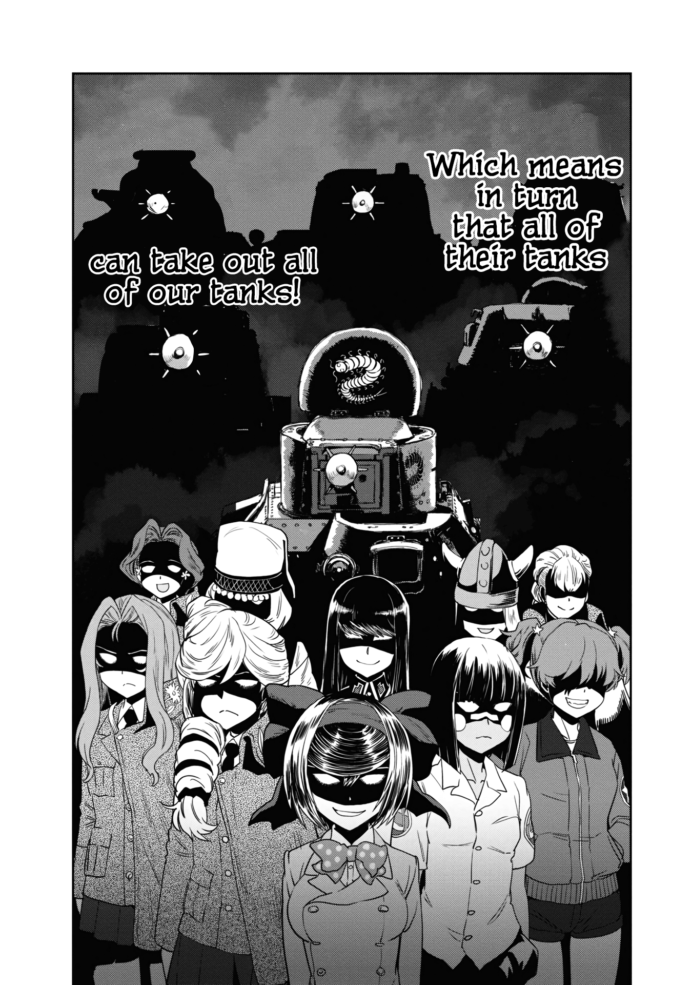 Girls & Panzer - Ribbon No Musha - Vol.15 Chapter 58: The Showdown With Nishizumi Miho (Part 2)