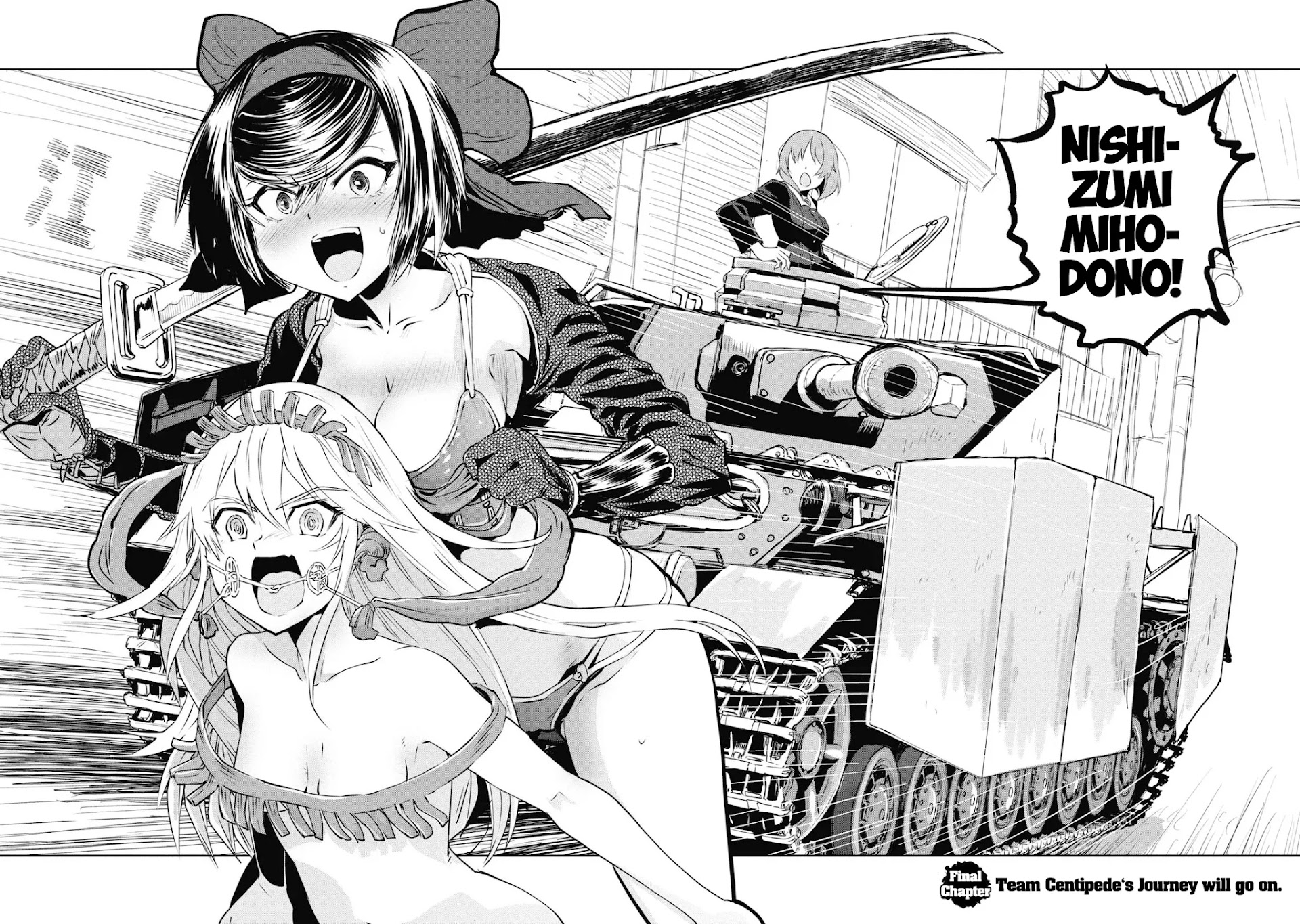 Girls & Panzer - Ribbon No Musha - Chapter 64: Team Centipede's Journey Will Go On. [End]