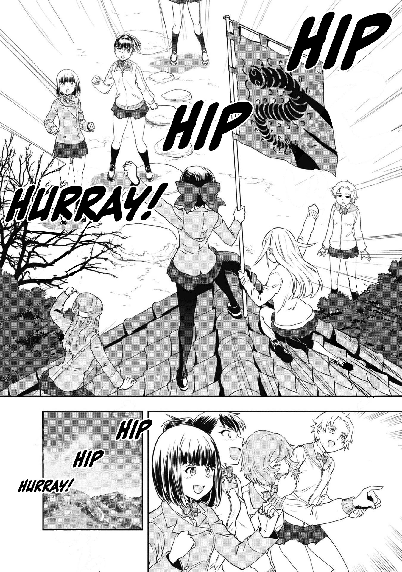 Girls & Panzer - Ribbon No Musha - Chapter 64: Team Centipede's Journey Will Go On. [End]