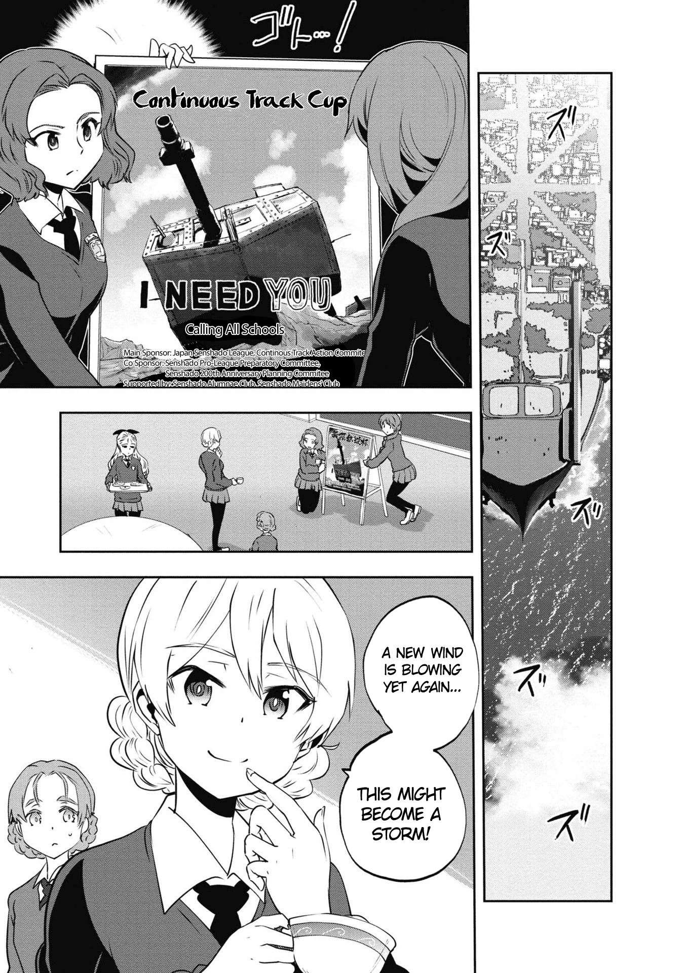 Girls & Panzer - Ribbon No Musha - Chapter 64: Team Centipede's Journey Will Go On. [End]