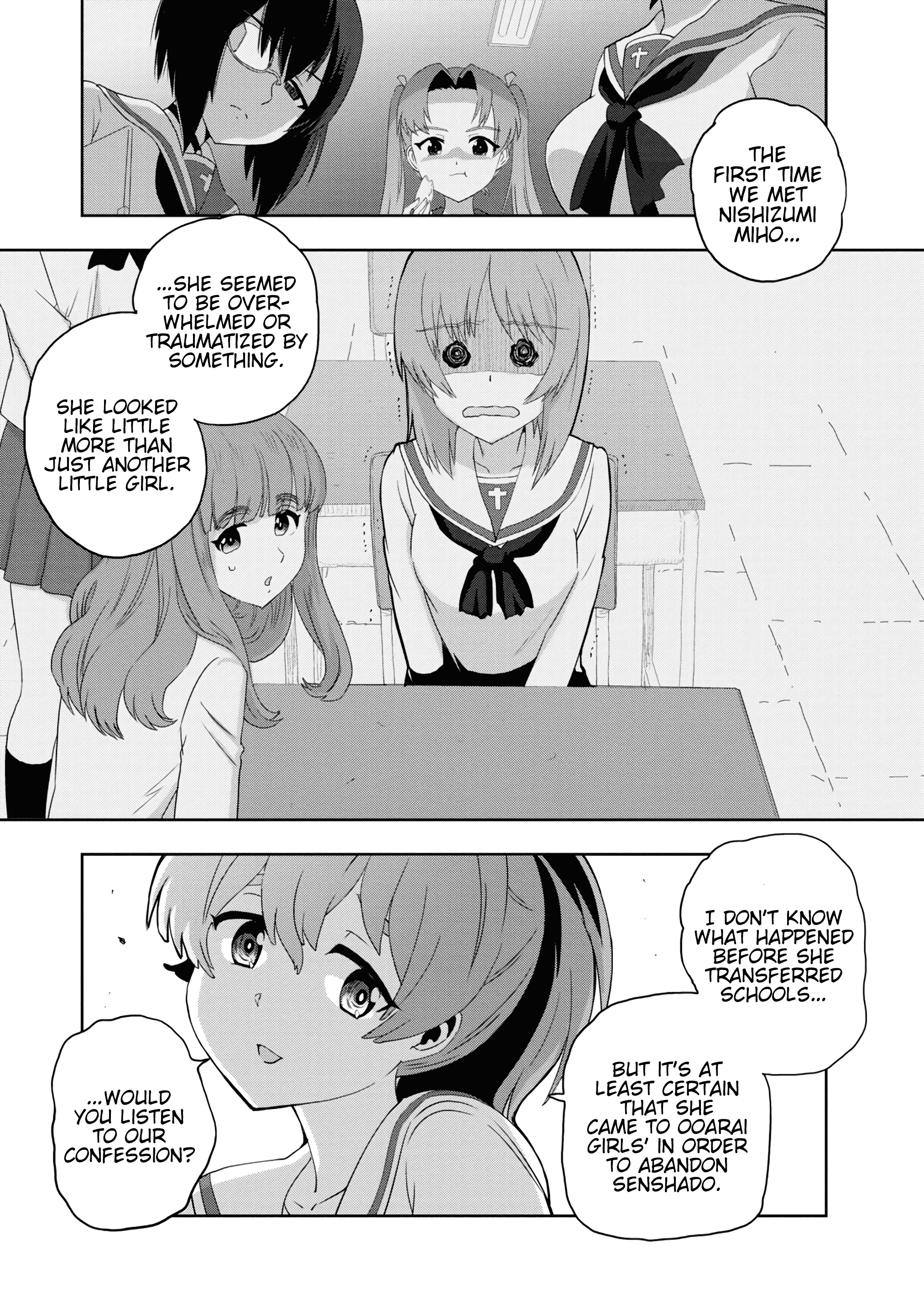 Girls & Panzer - Ribbon No Musha - Vol.14 Chapter 54: Infiltrating The Ooarai Girls' Academy Ship (Part 2)