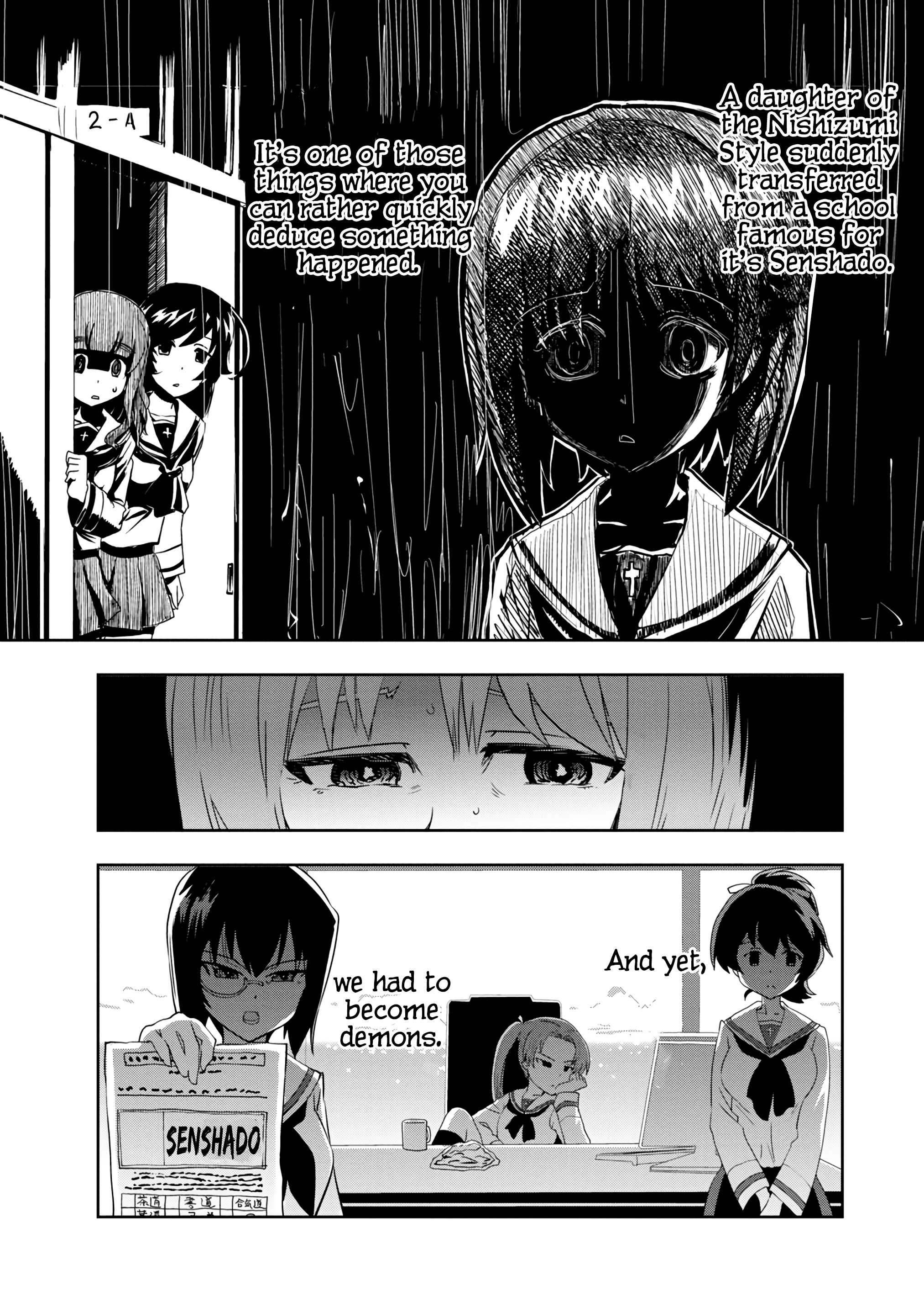 Girls & Panzer - Ribbon No Musha - Vol.14 Chapter 54: Infiltrating The Ooarai Girls' Academy Ship (Part 2)