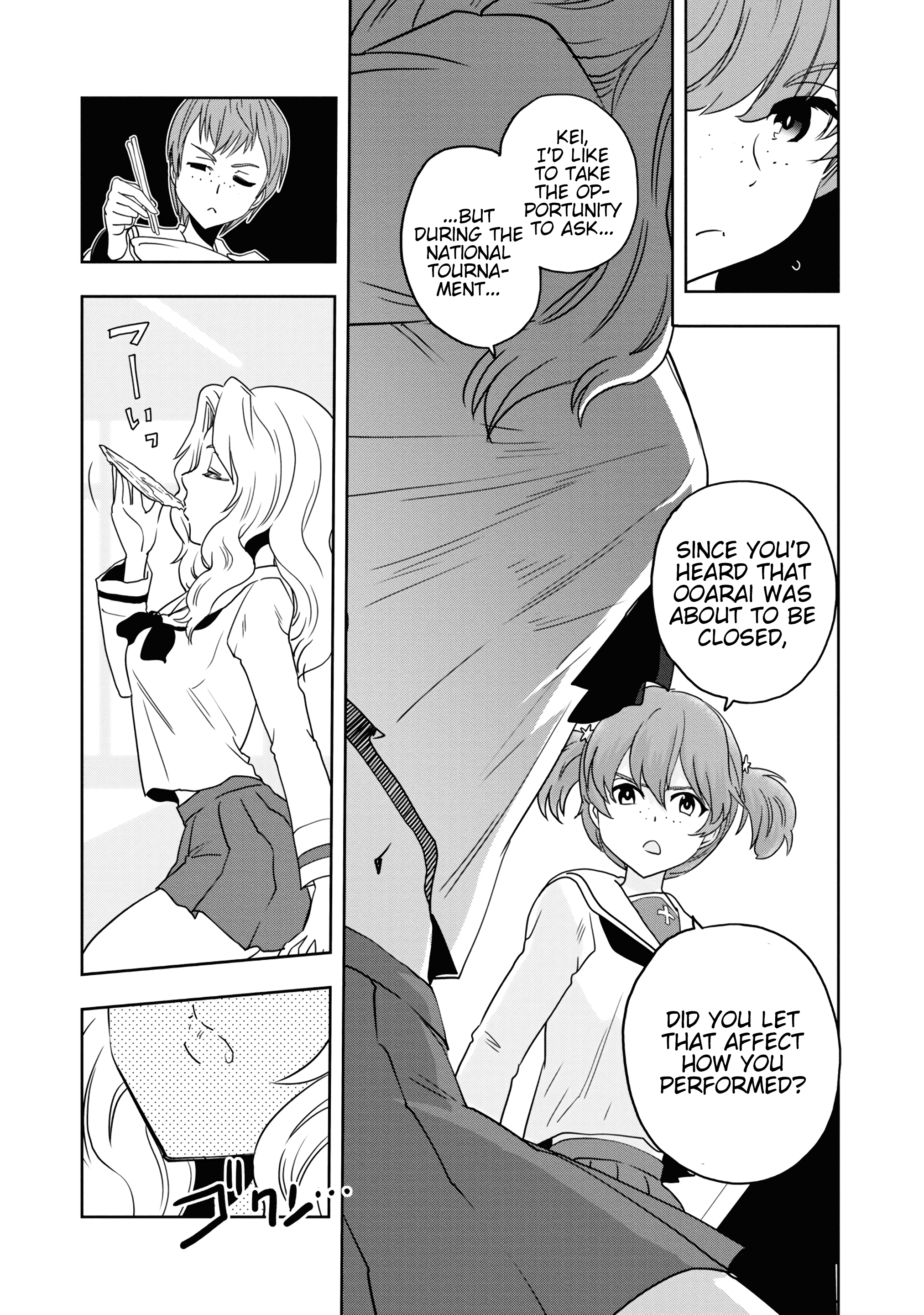 Girls & Panzer - Ribbon No Musha - Vol.14 Chapter 54: Infiltrating The Ooarai Girls' Academy Ship (Part 2)