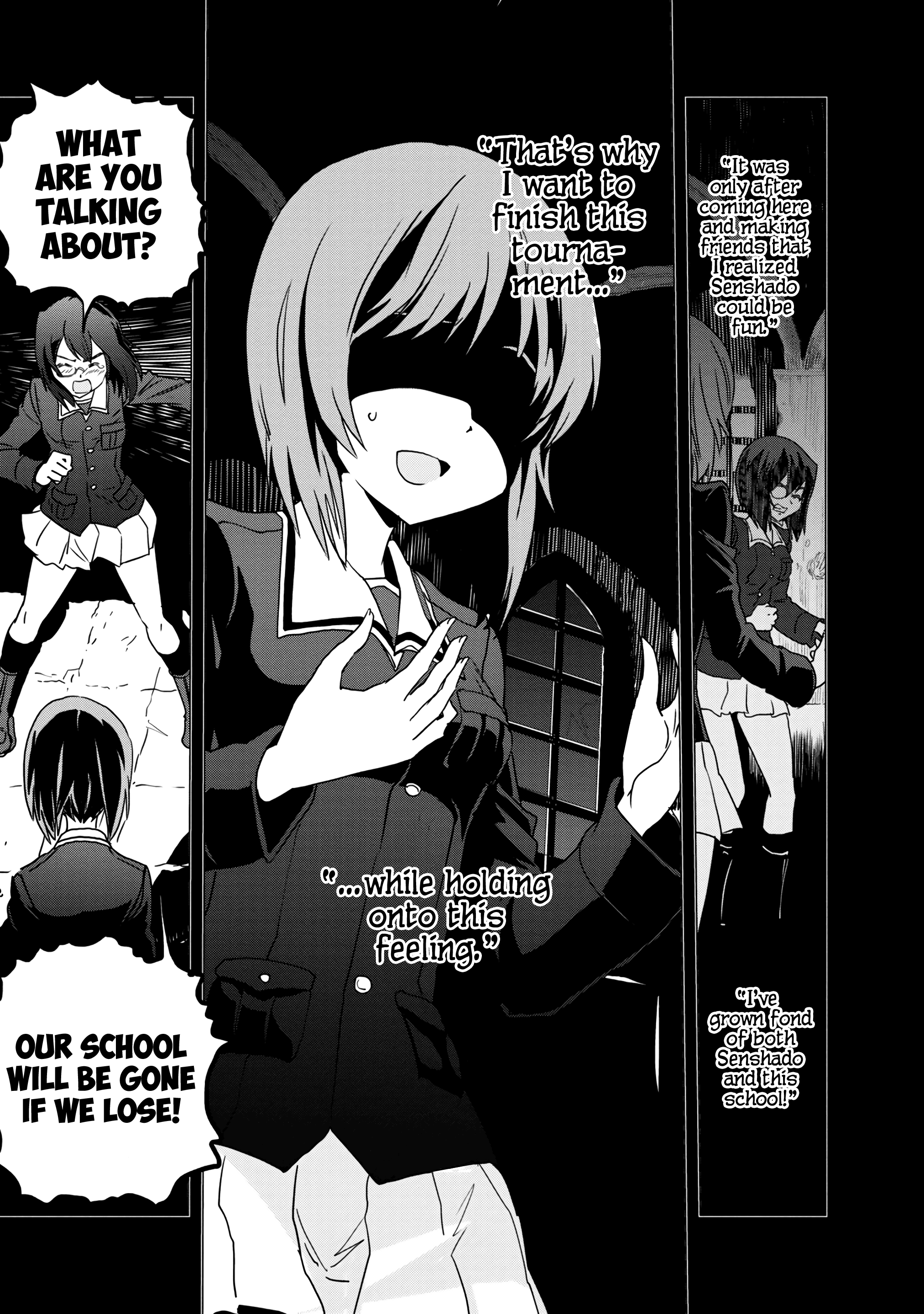 Girls & Panzer - Ribbon No Musha - Vol.14 Chapter 54: Infiltrating The Ooarai Girls' Academy Ship (Part 2)