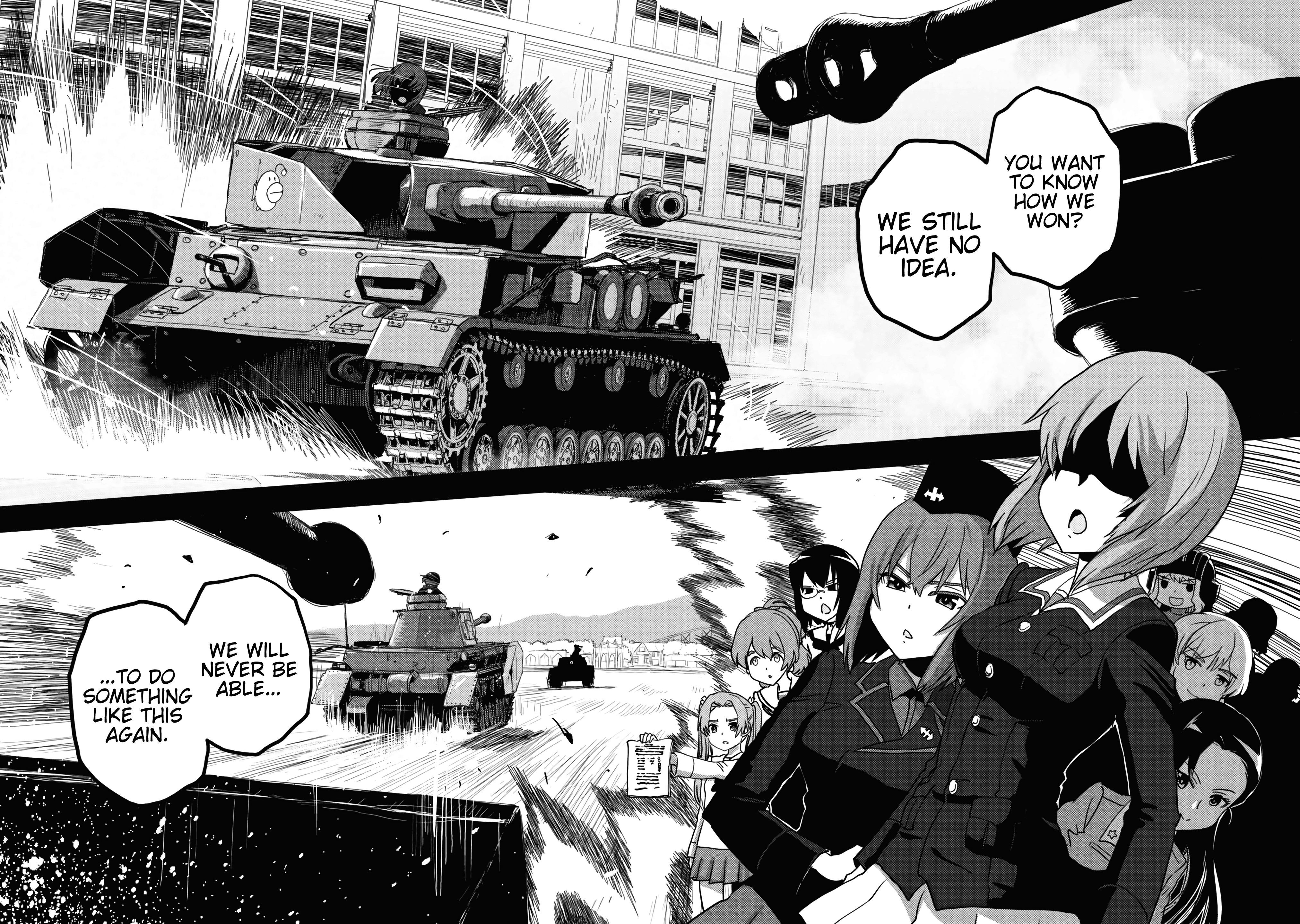 Girls & Panzer - Ribbon No Musha - Vol.14 Chapter 54: Infiltrating The Ooarai Girls' Academy Ship (Part 2)