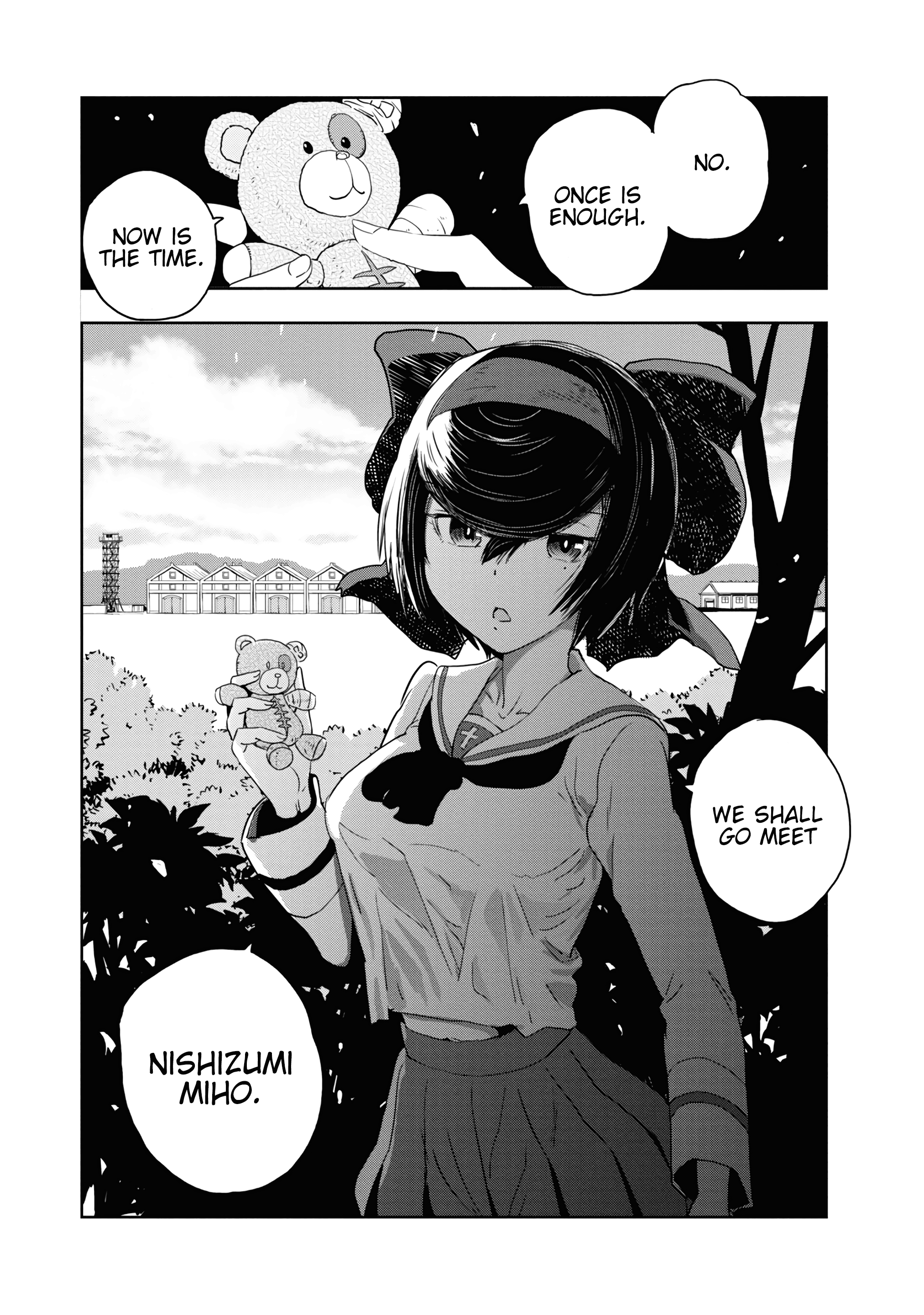 Girls & Panzer - Ribbon No Musha - Vol.14 Chapter 54: Infiltrating The Ooarai Girls' Academy Ship (Part 2)