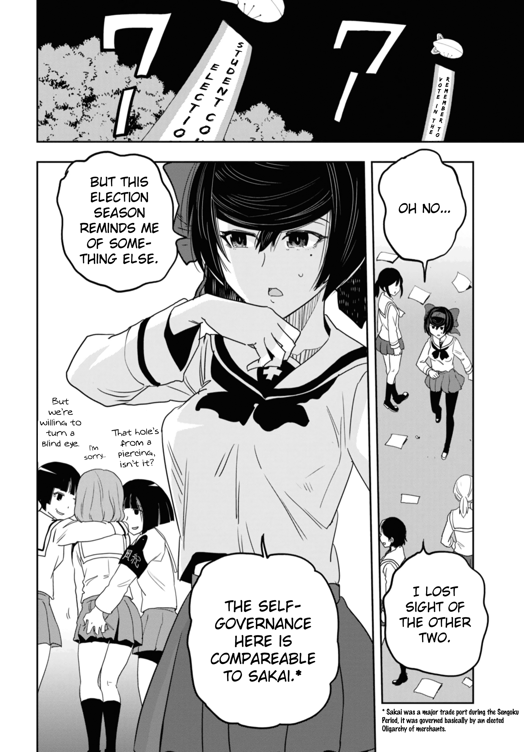 Girls & Panzer - Ribbon No Musha - Vol.13 Chapter 53: Infiltrating The Ooarai Girls' Academy Ship (Part 1)