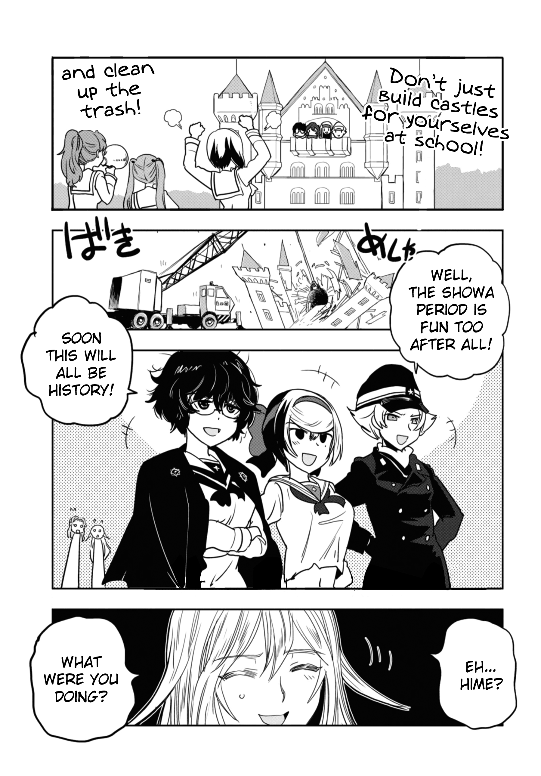 Girls & Panzer - Ribbon No Musha - Vol.13 Chapter 53: Infiltrating The Ooarai Girls' Academy Ship (Part 1)