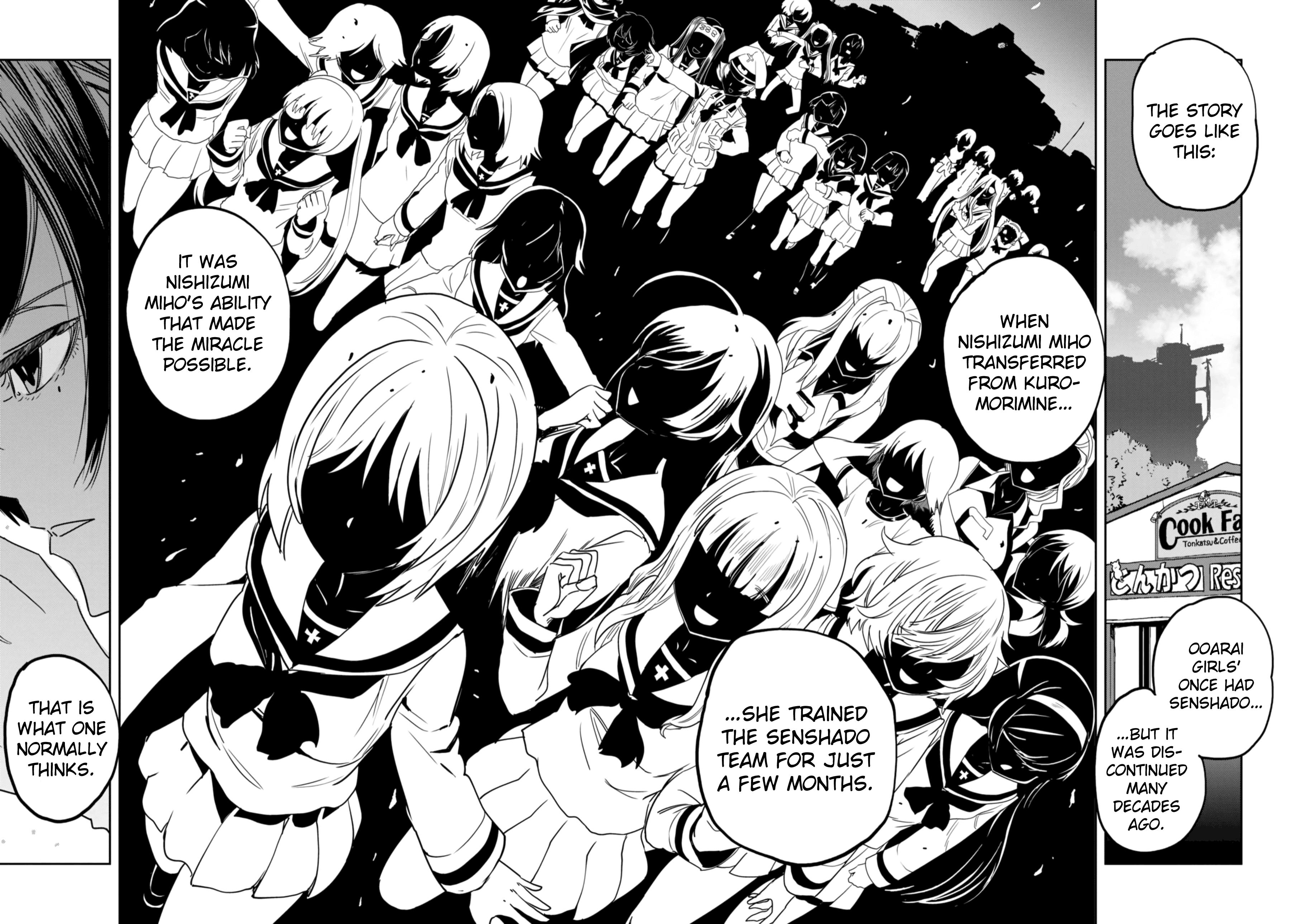 Girls & Panzer - Ribbon No Musha - Vol.13 Chapter 53: Infiltrating The Ooarai Girls' Academy Ship (Part 1)