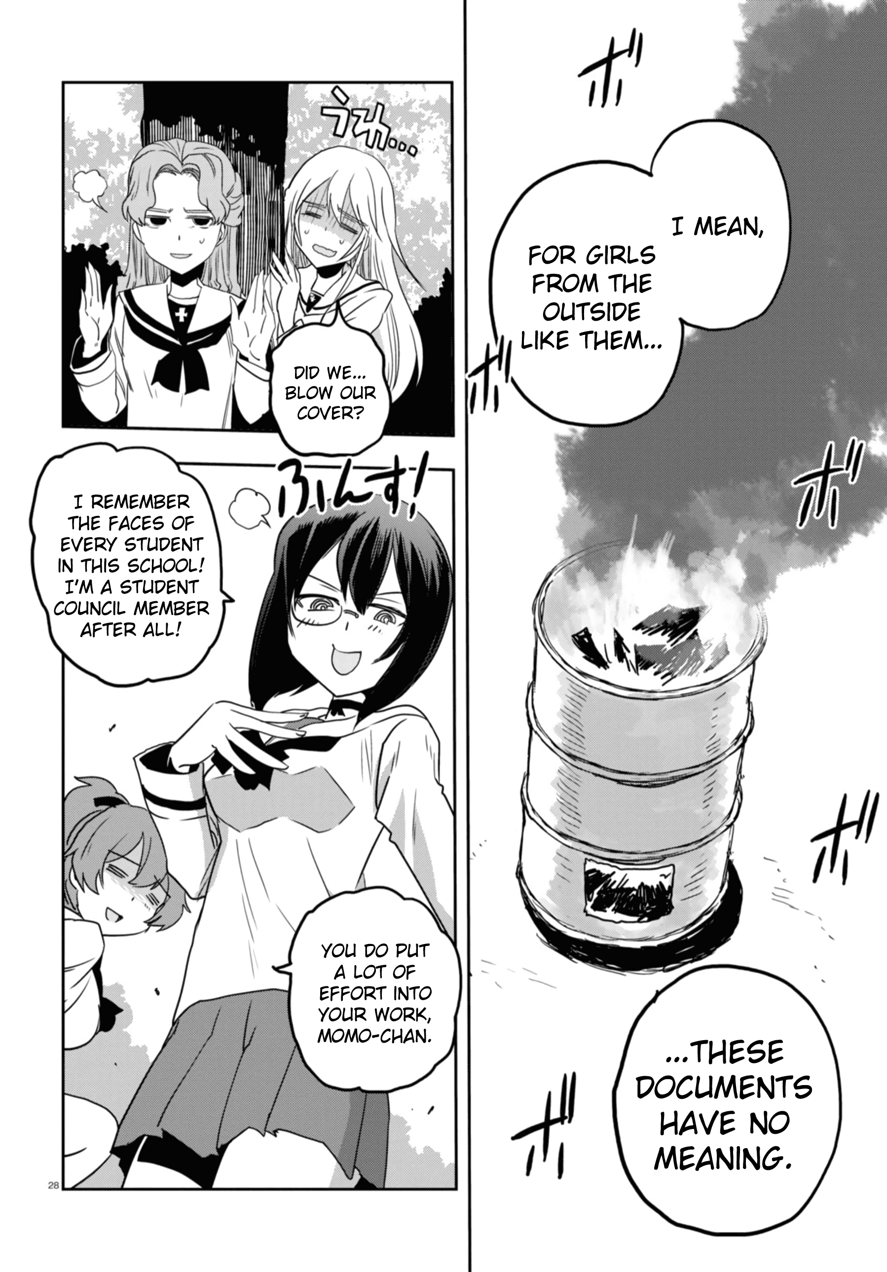 Girls & Panzer - Ribbon No Musha - Vol.13 Chapter 53: Infiltrating The Ooarai Girls' Academy Ship (Part 1)