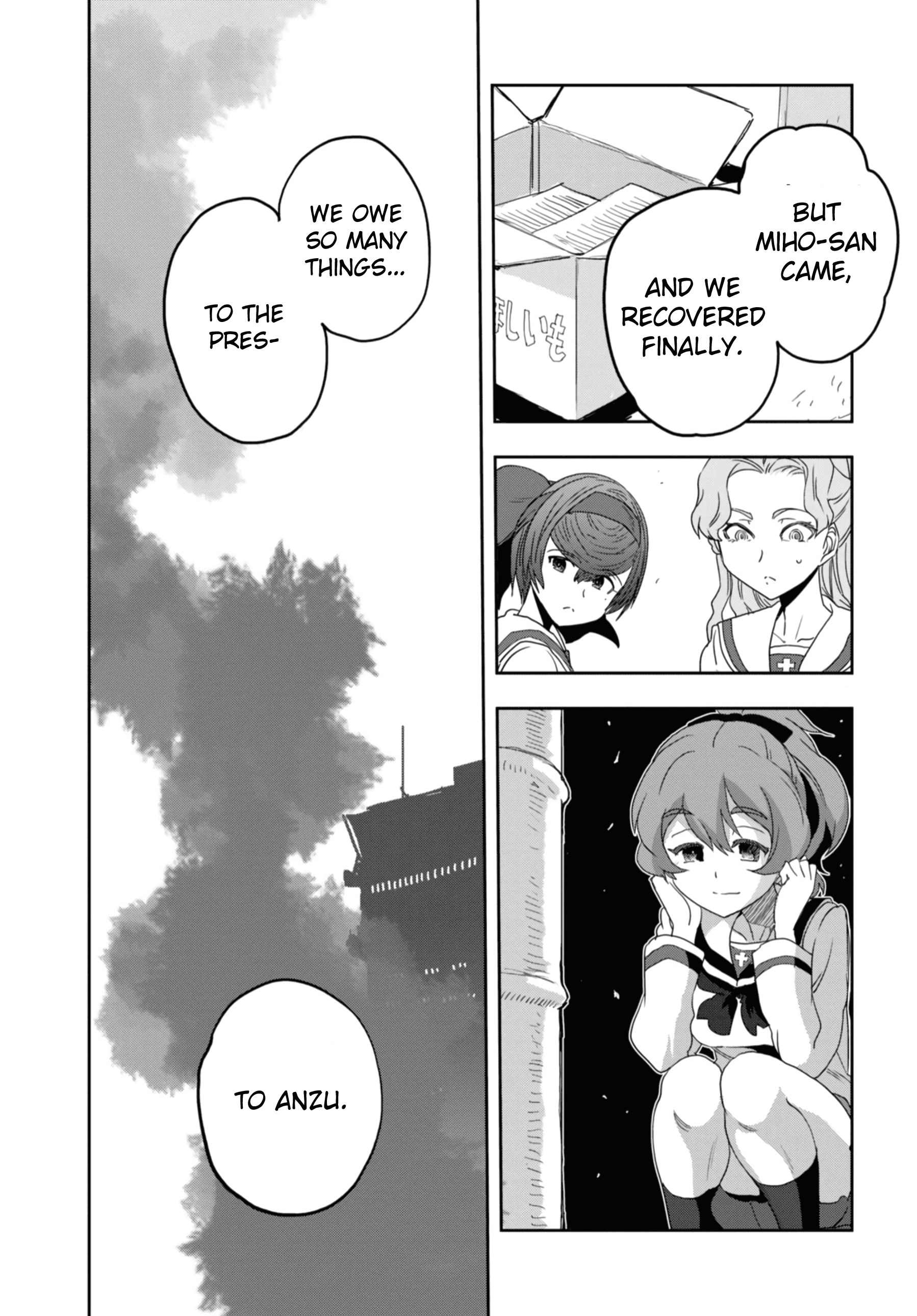 Girls & Panzer - Ribbon No Musha - Vol.13 Chapter 53: Infiltrating The Ooarai Girls' Academy Ship (Part 1)