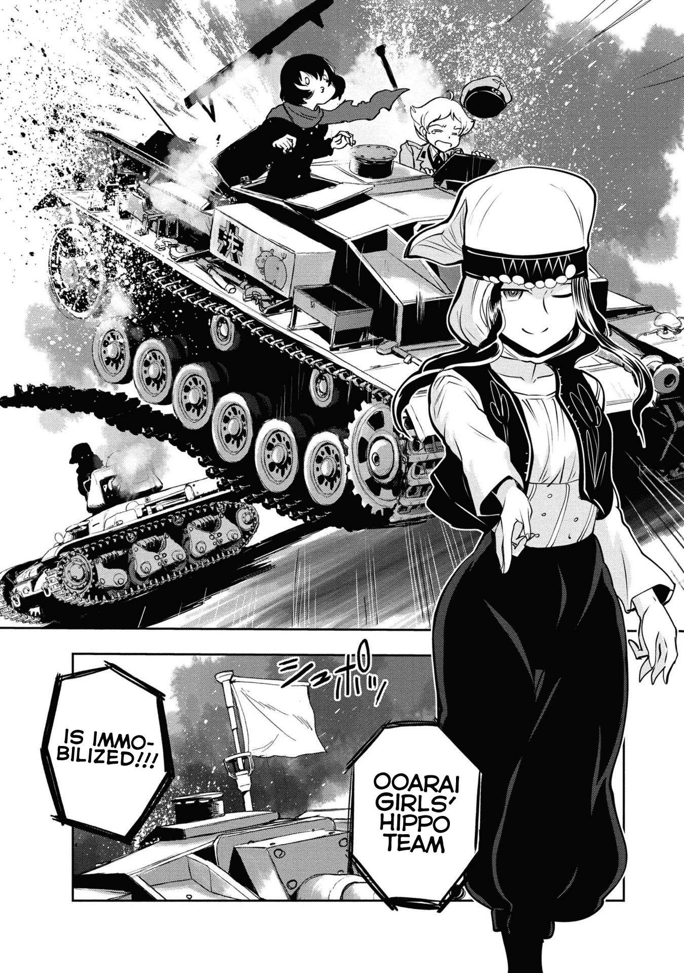 Girls & Panzer - Ribbon No Musha - Chapter 61: The Showdown With Nishizumi Miho (Part 5)