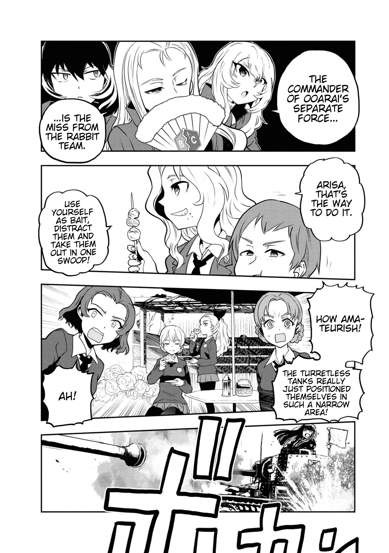 Girls & Panzer - Ribbon No Musha - Chapter 61: The Showdown With Nishizumi Miho (Part 5)