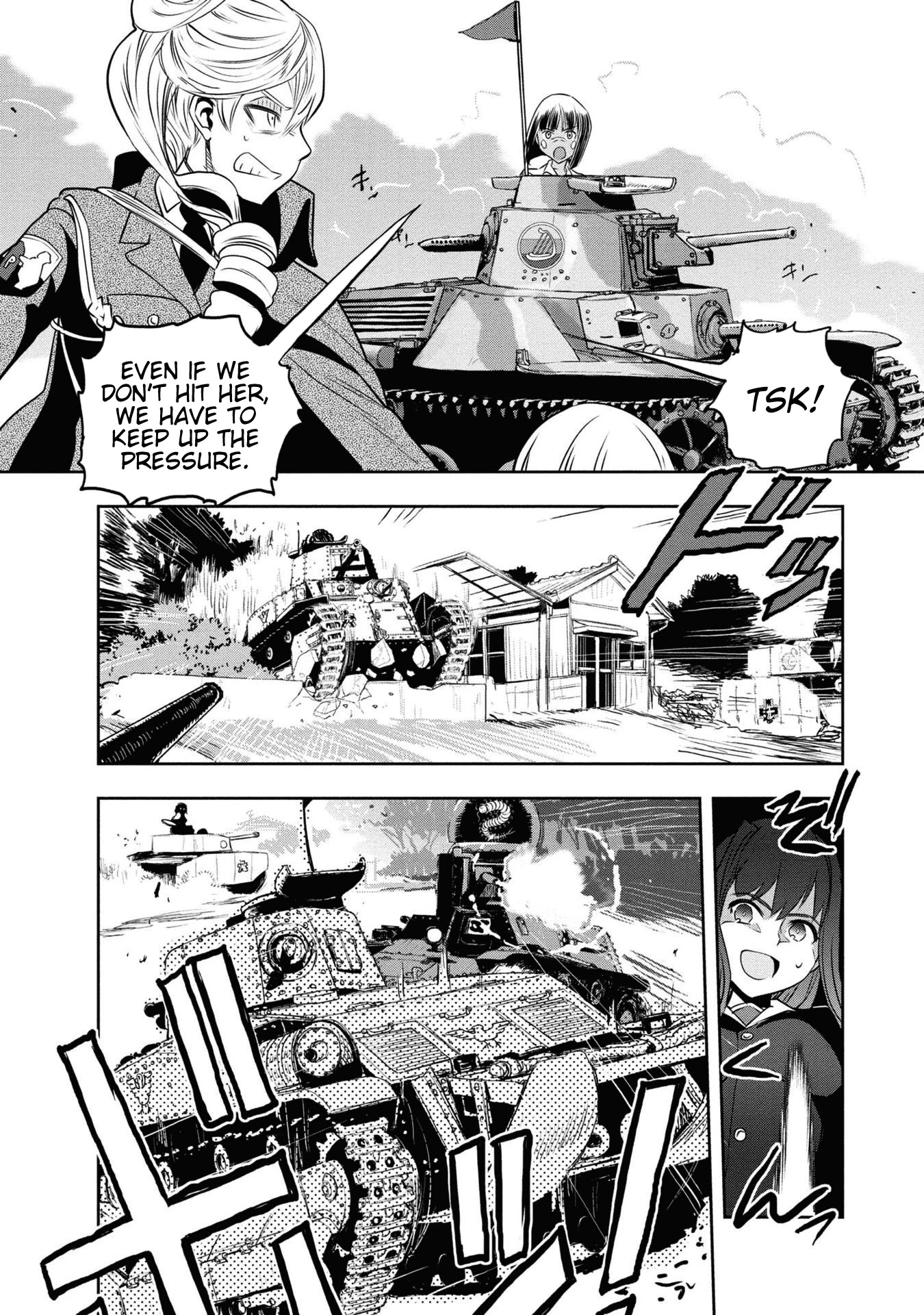 Girls & Panzer - Ribbon No Musha - Chapter 61: The Showdown With Nishizumi Miho (Part 5)