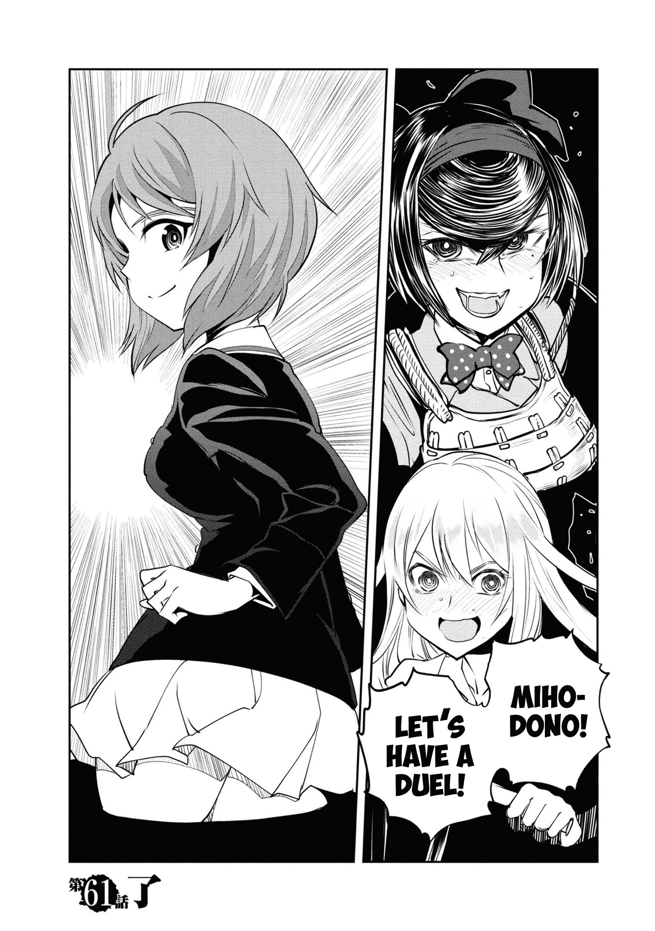 Girls & Panzer - Ribbon No Musha - Chapter 61: The Showdown With Nishizumi Miho (Part 5)