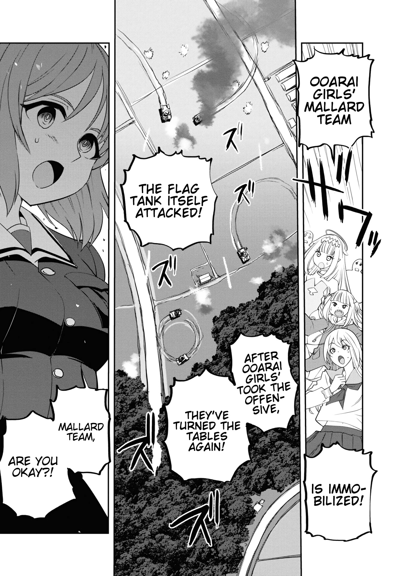 Girls & Panzer - Ribbon No Musha - Chapter 61: The Showdown With Nishizumi Miho (Part 5)