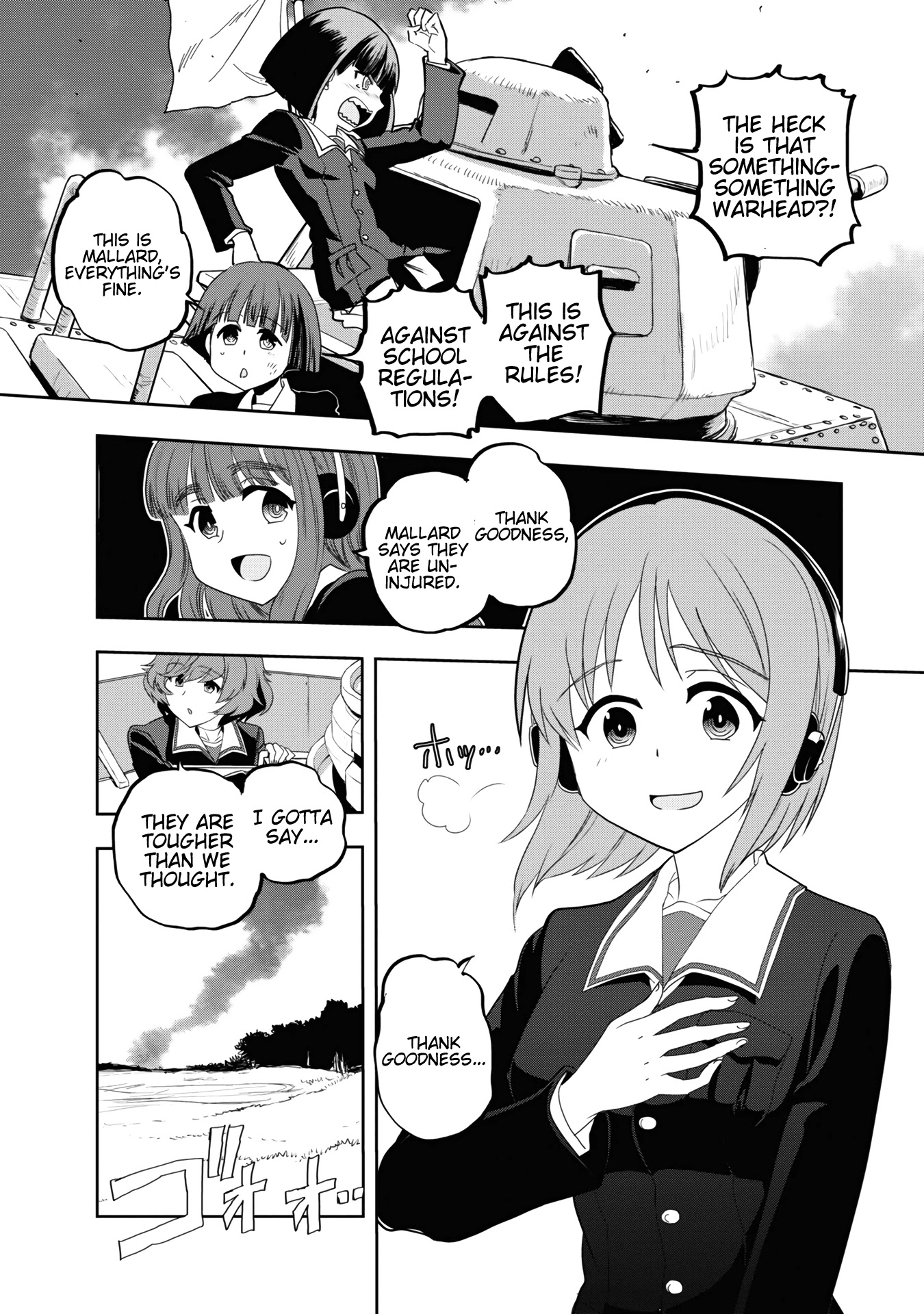 Girls & Panzer - Ribbon No Musha - Chapter 61: The Showdown With Nishizumi Miho (Part 5)