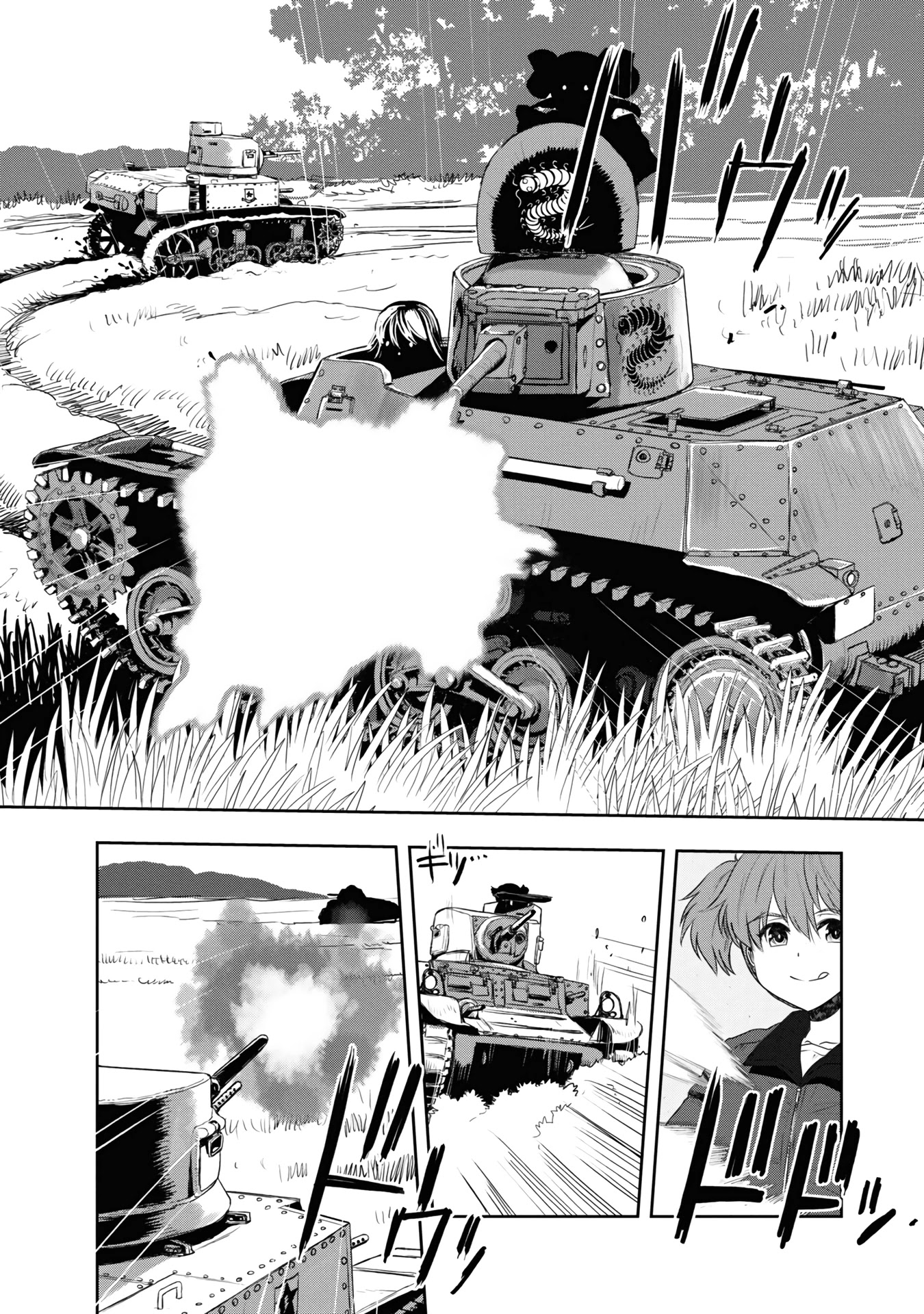 Girls & Panzer - Ribbon No Musha - Chapter 61: The Showdown With Nishizumi Miho (Part 5)