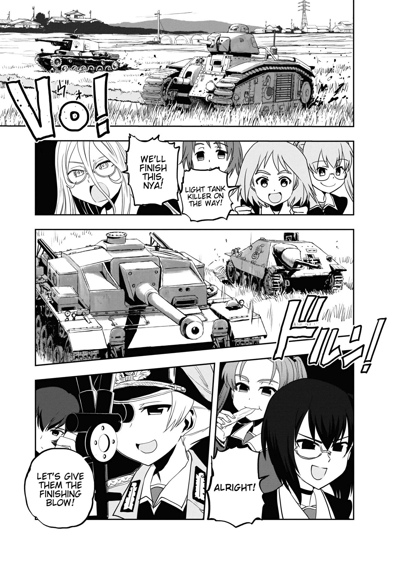 Girls & Panzer - Ribbon No Musha - Chapter 61: The Showdown With Nishizumi Miho (Part 5)