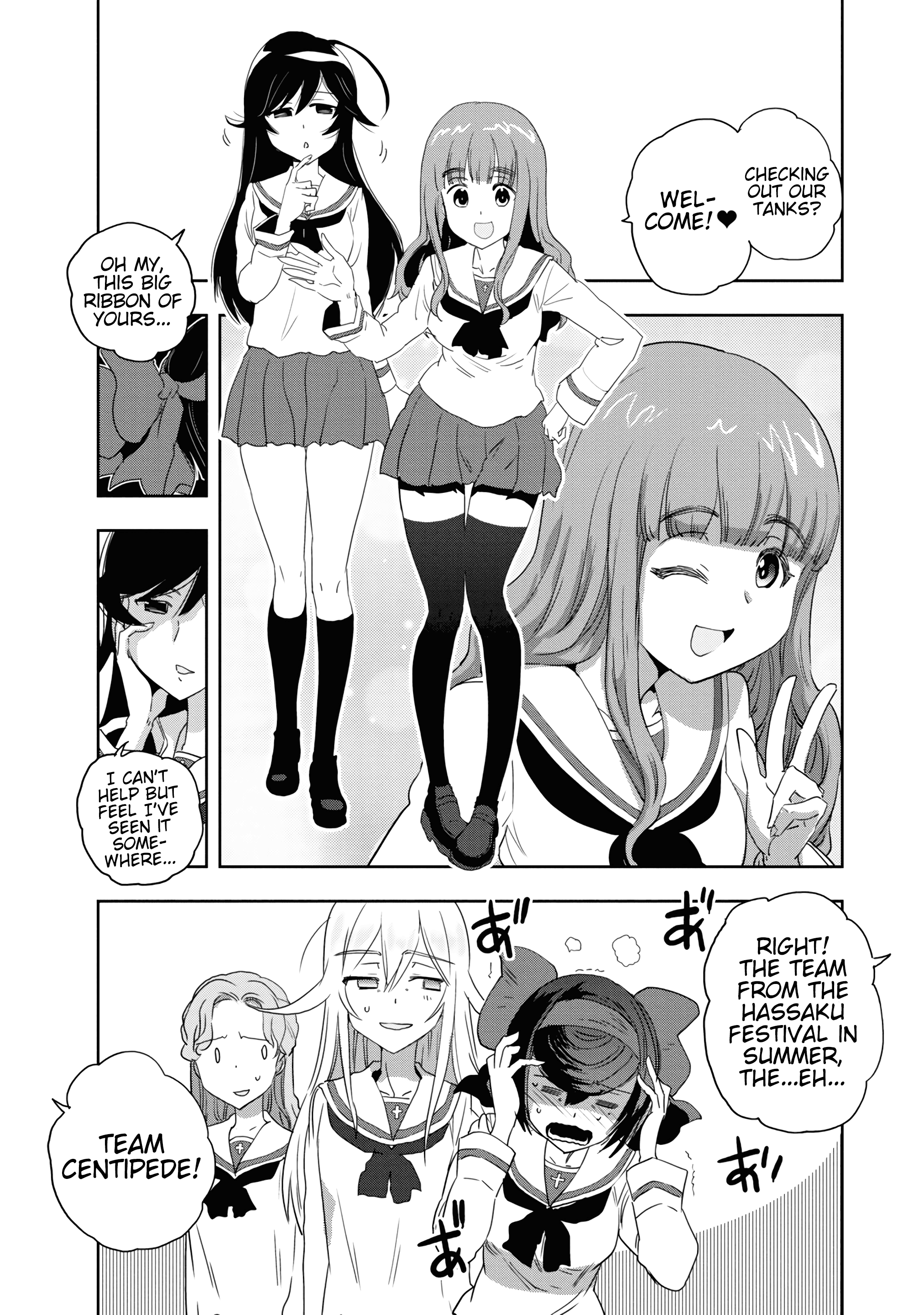 Girls & Panzer - Ribbon No Musha - Vol.14 Chapter 55: Infiltrating The Ooarai Girls' Academy Ship (Part 3)