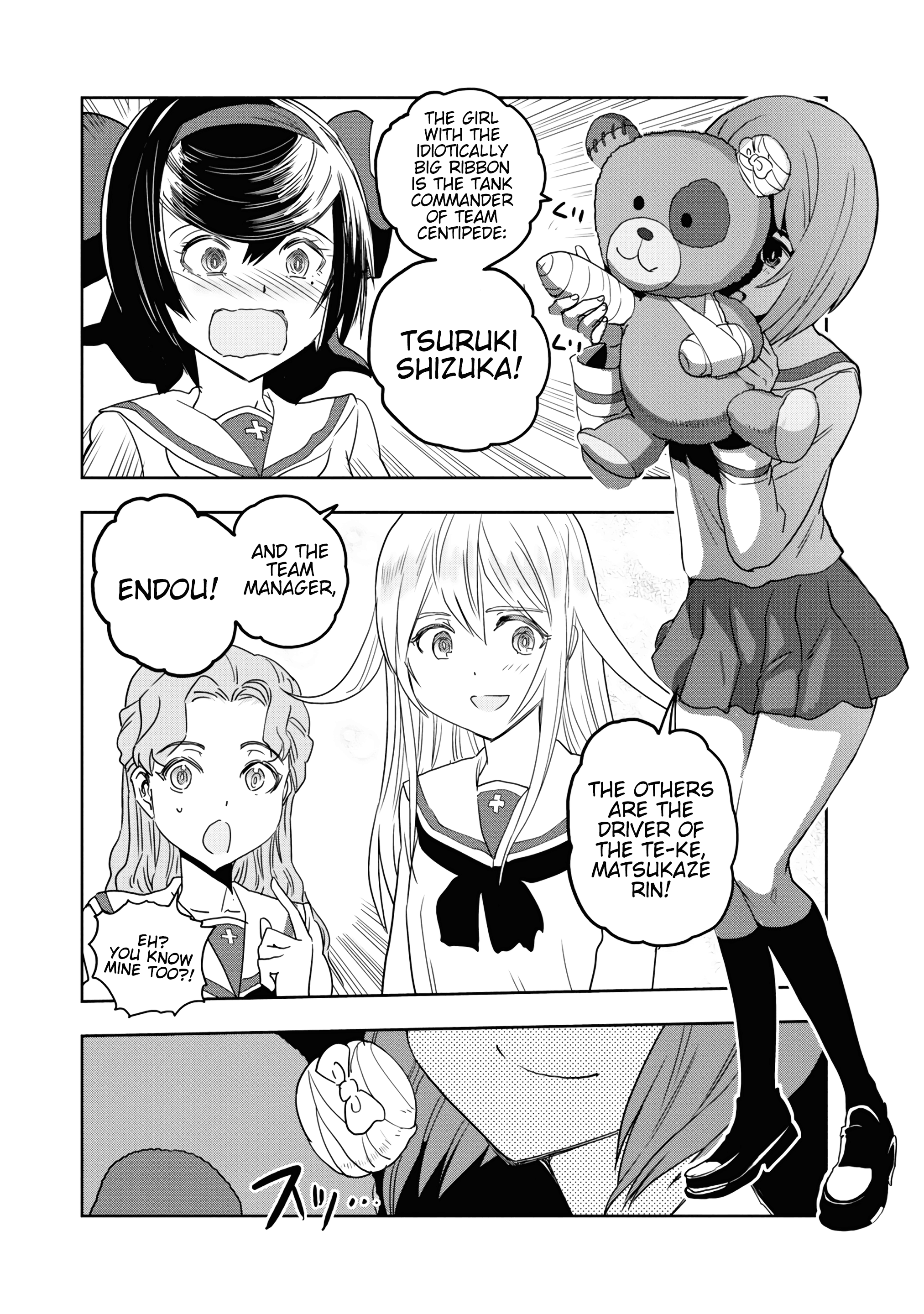 Girls & Panzer - Ribbon No Musha - Vol.14 Chapter 55: Infiltrating The Ooarai Girls' Academy Ship (Part 3)