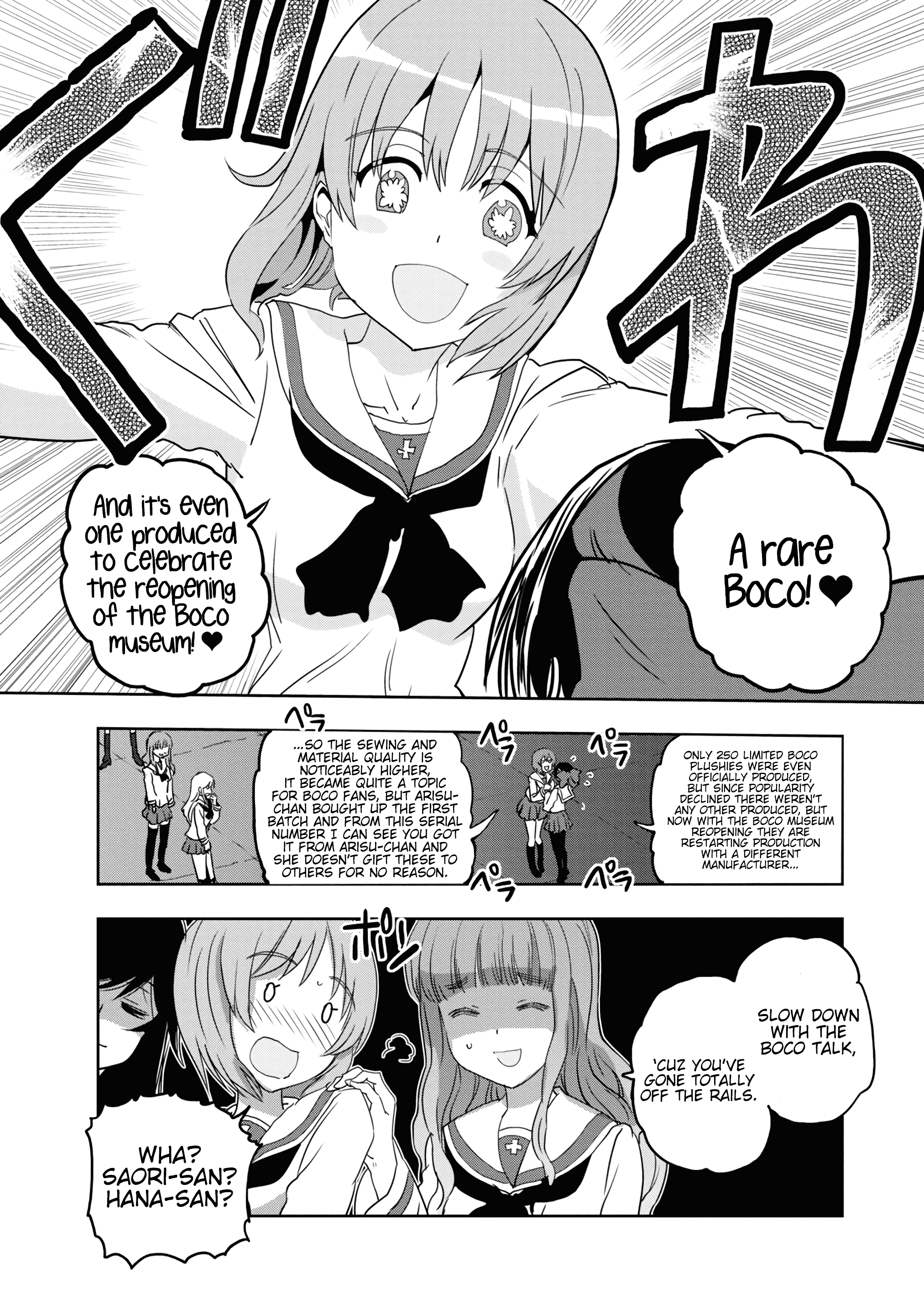 Girls & Panzer - Ribbon No Musha - Vol.14 Chapter 55: Infiltrating The Ooarai Girls' Academy Ship (Part 3)