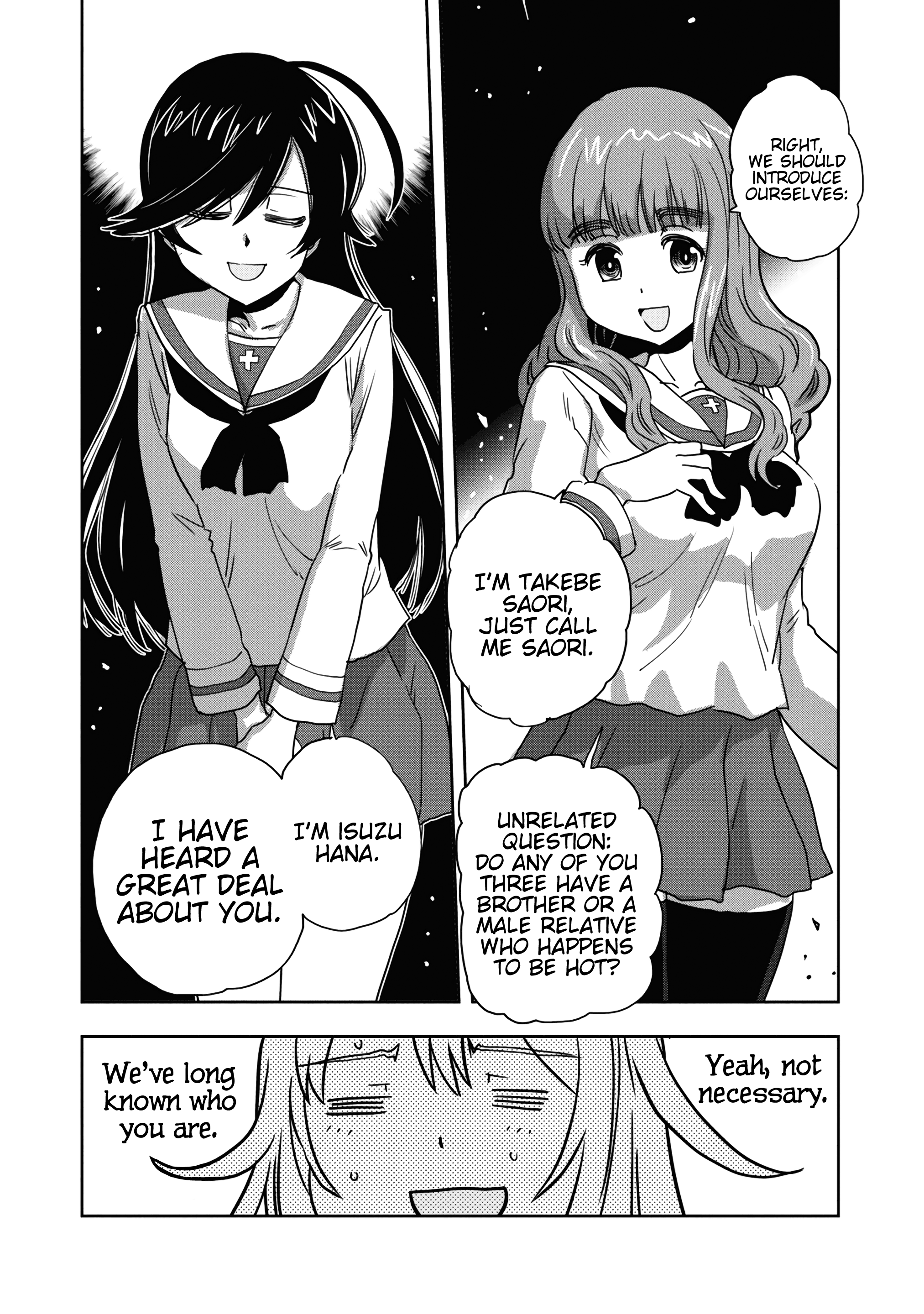 Girls & Panzer - Ribbon No Musha - Vol.14 Chapter 55: Infiltrating The Ooarai Girls' Academy Ship (Part 3)