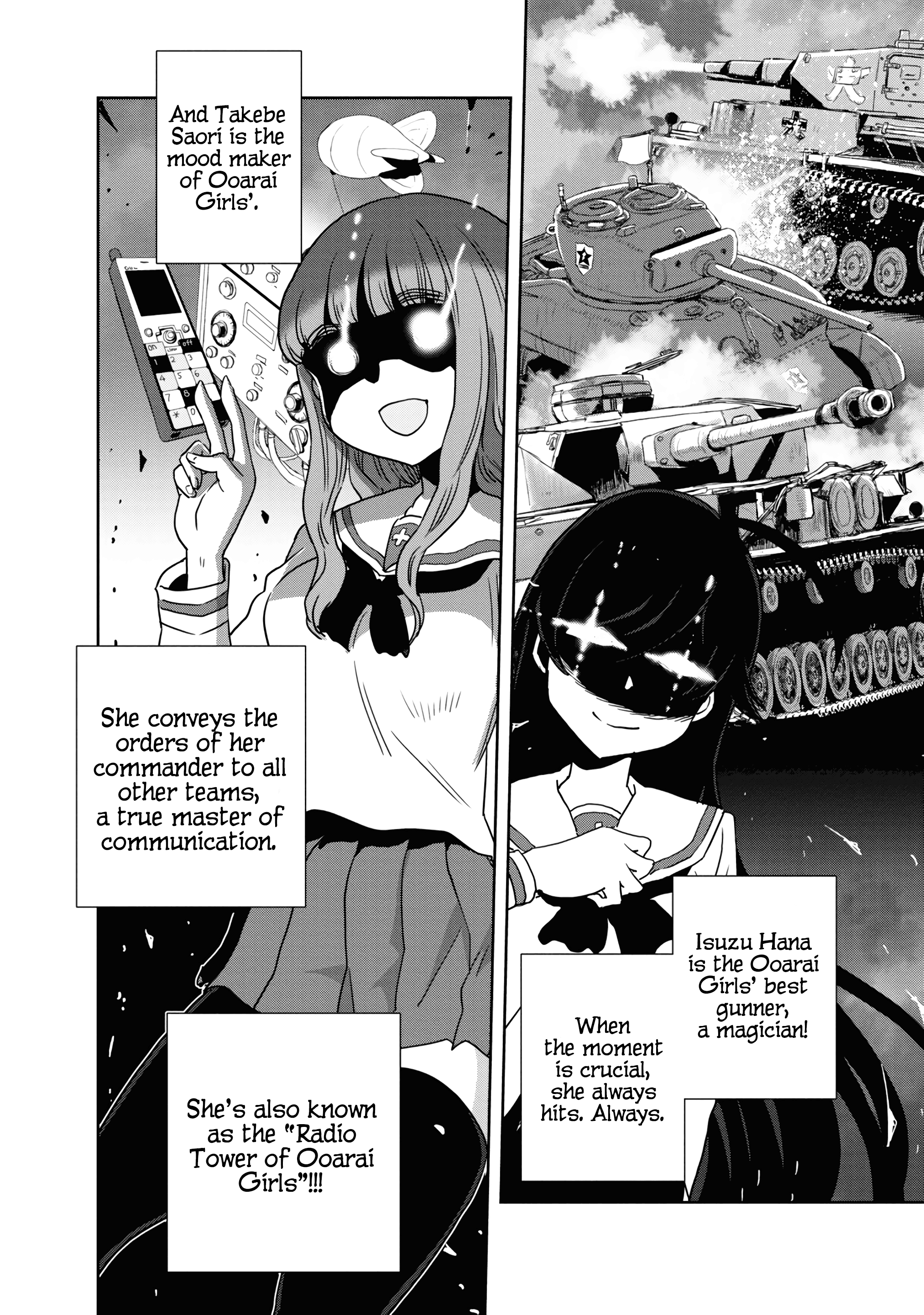 Girls & Panzer - Ribbon No Musha - Vol.14 Chapter 55: Infiltrating The Ooarai Girls' Academy Ship (Part 3)