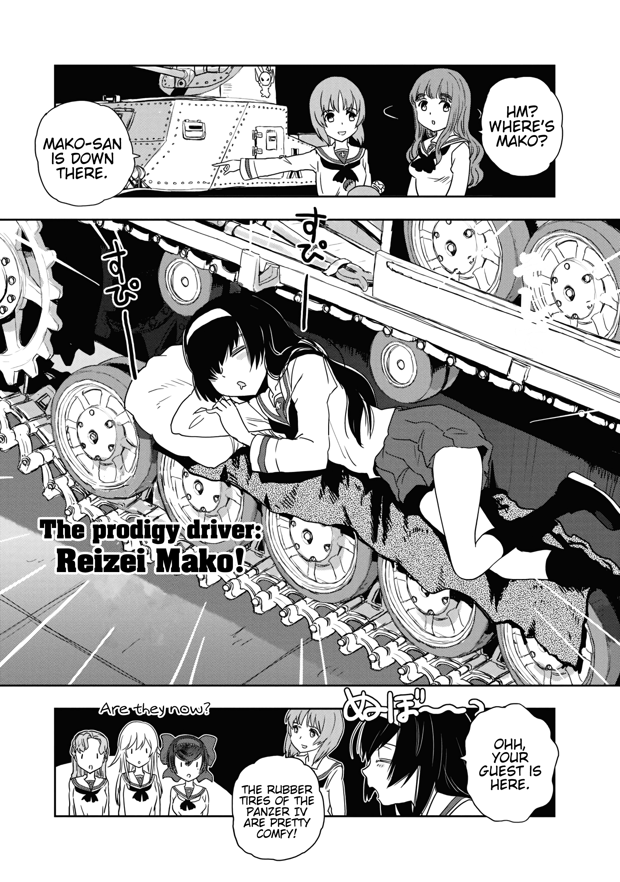 Girls & Panzer - Ribbon No Musha - Vol.14 Chapter 55: Infiltrating The Ooarai Girls' Academy Ship (Part 3)