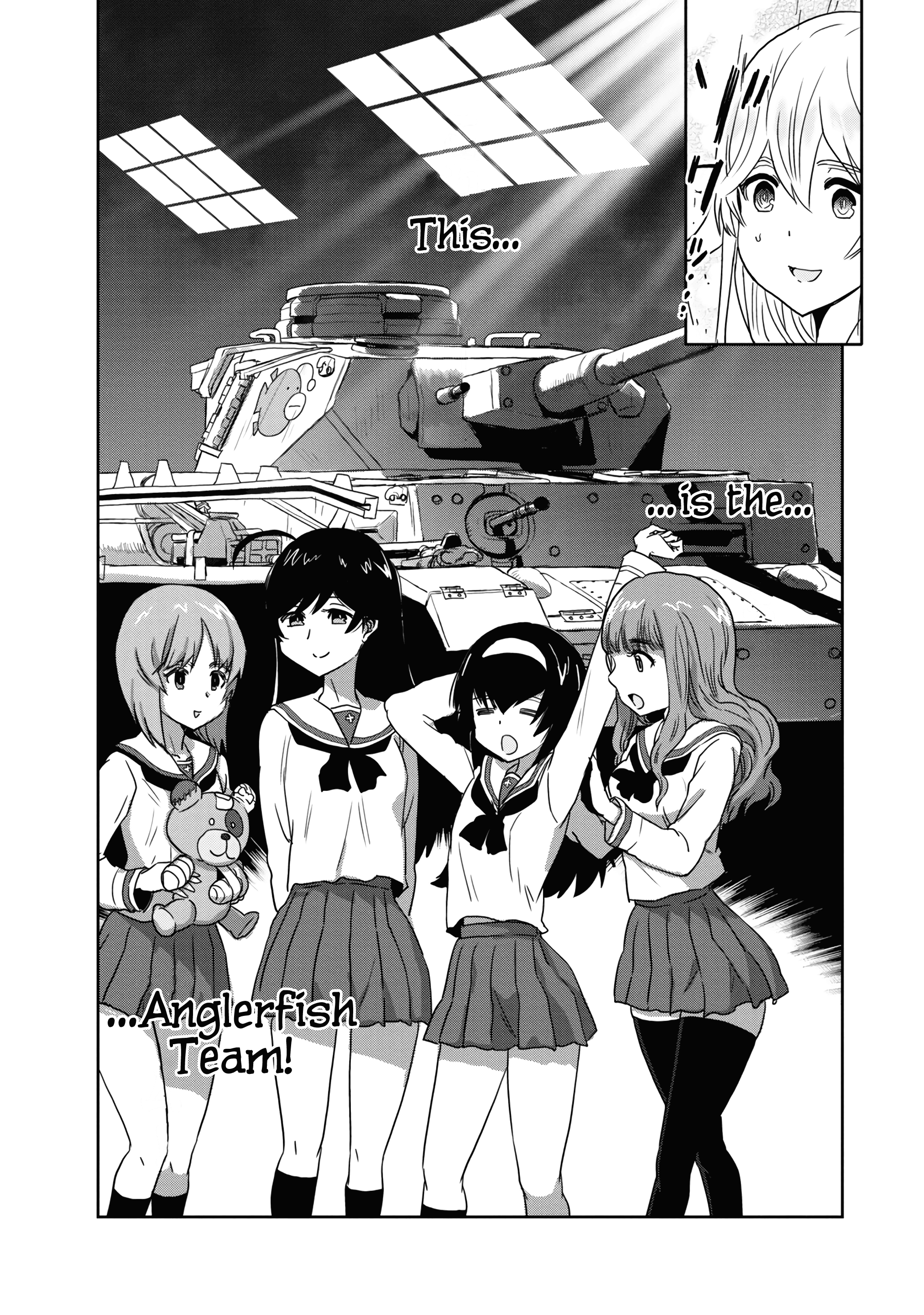 Girls & Panzer - Ribbon No Musha - Vol.14 Chapter 55: Infiltrating The Ooarai Girls' Academy Ship (Part 3)